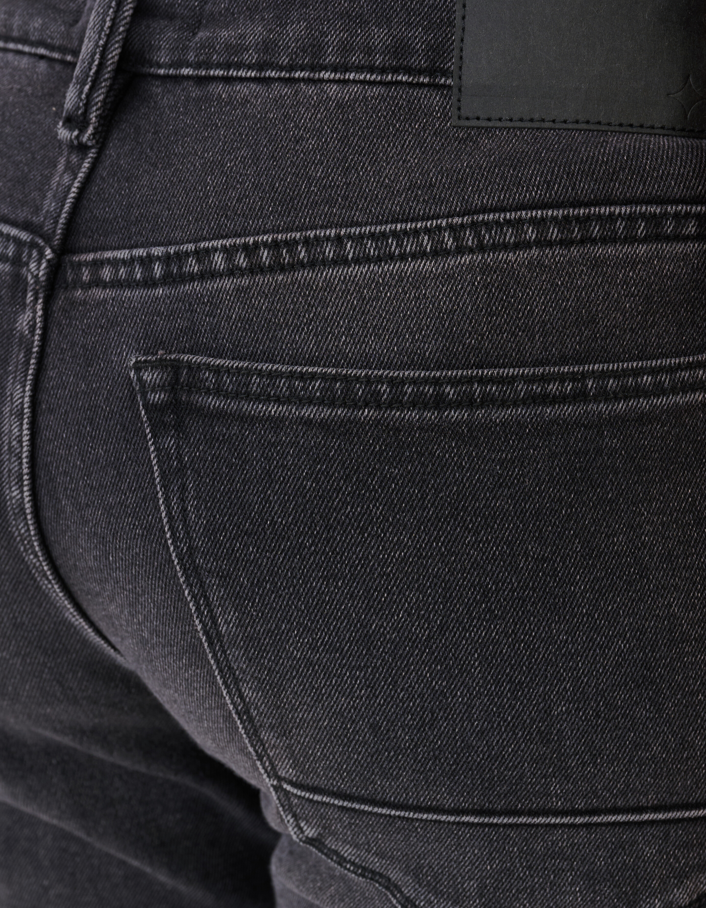 Gewaschene Straight Jeans Schwarz L32 SHOEBY MEN