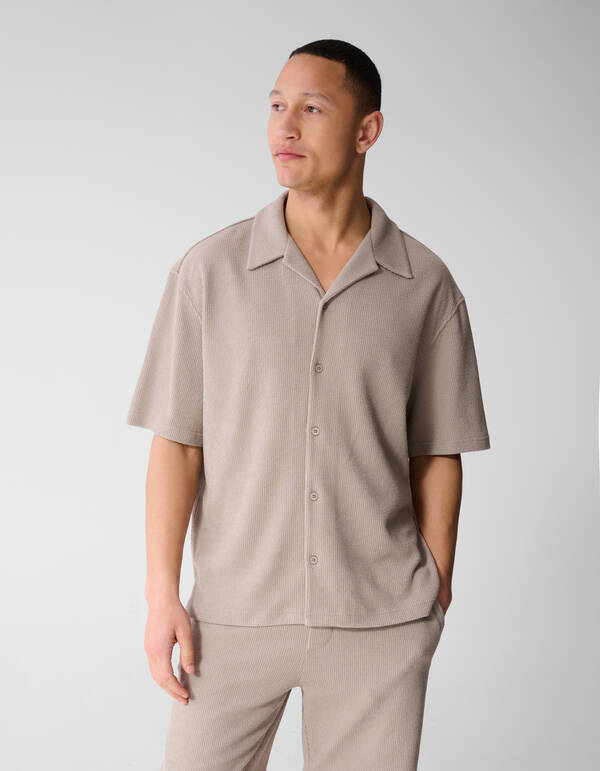 Ripphemd Hellbraun SHOEBY MEN