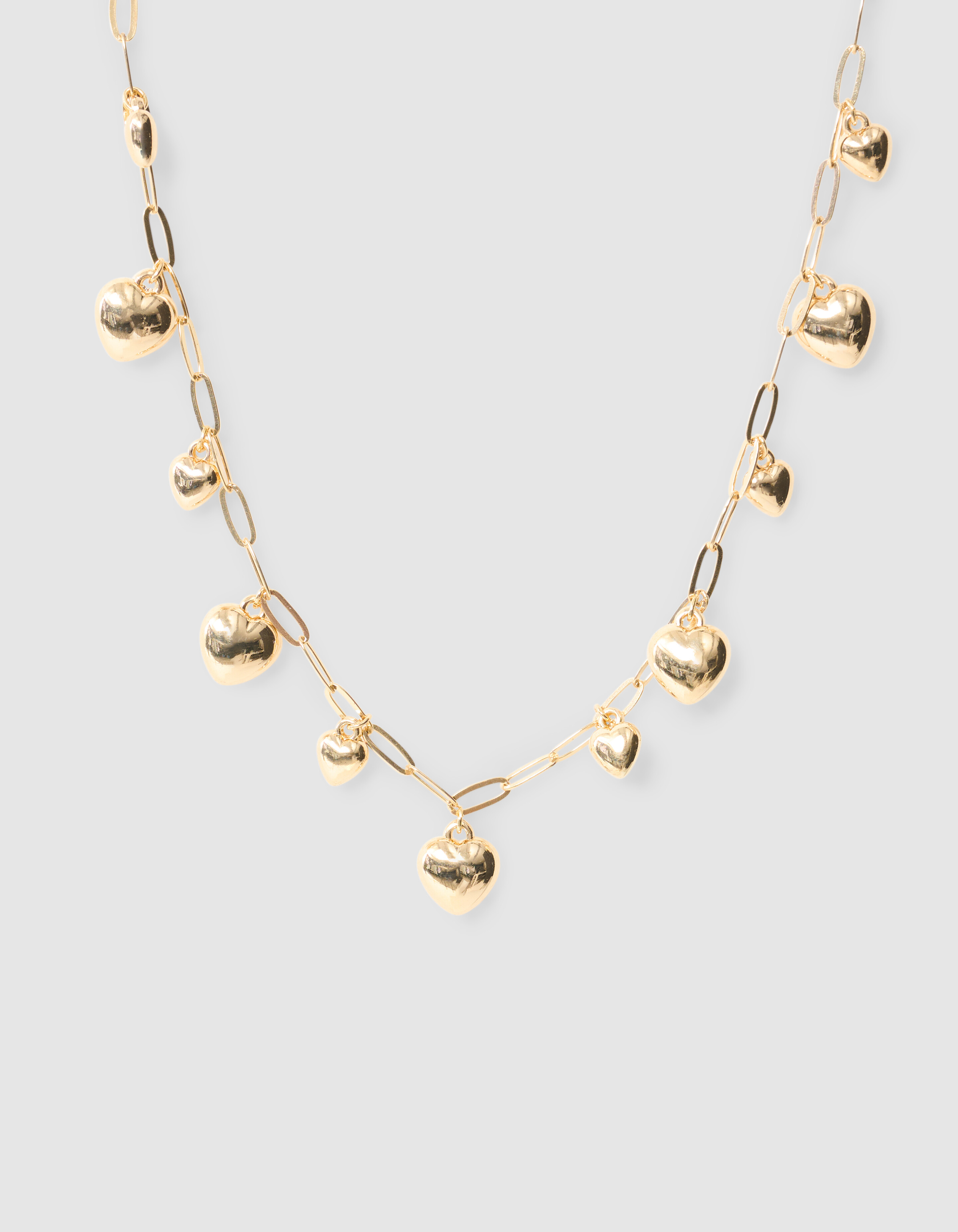 Herz-Halskette Gold SHOEBY ACCESSOIRES