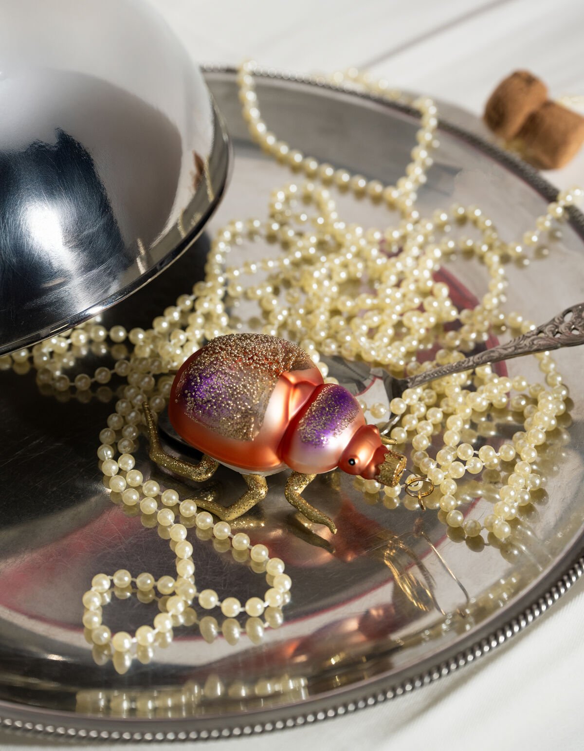 Käfer-Weihnachtskugel Orange von Fred SHOEBY ACCESSOIRES