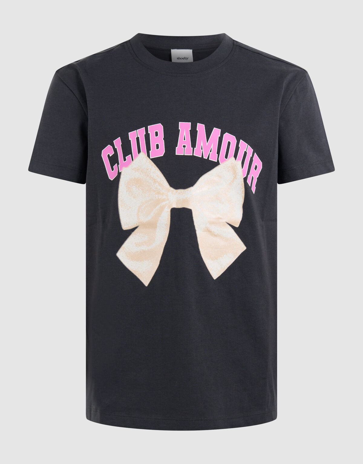 Club Amour T-shirt Dunkelgrau SHOEBY GIRLS