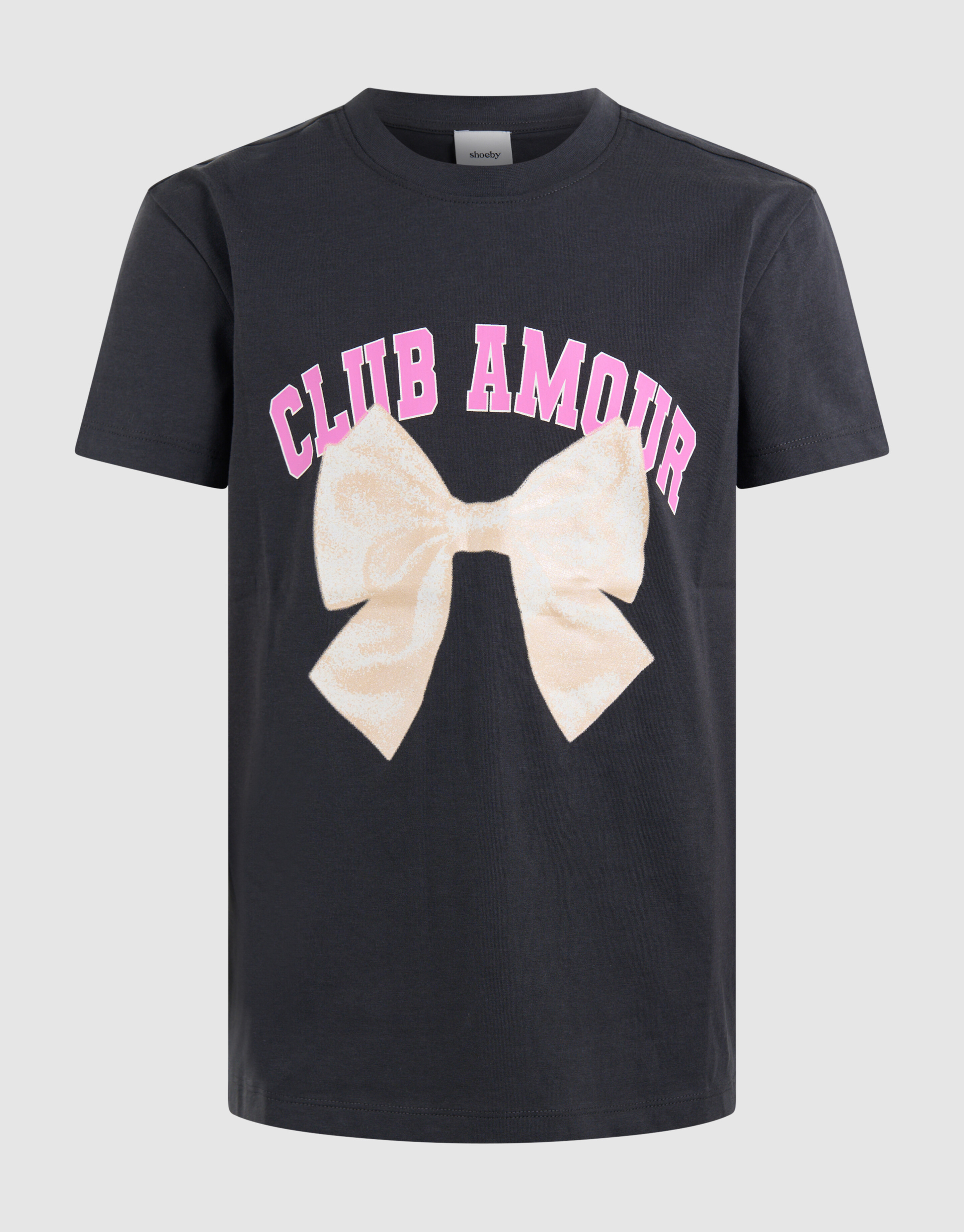 Club Amour T-shirt Dunkelgrau SHOEBY GIRLS