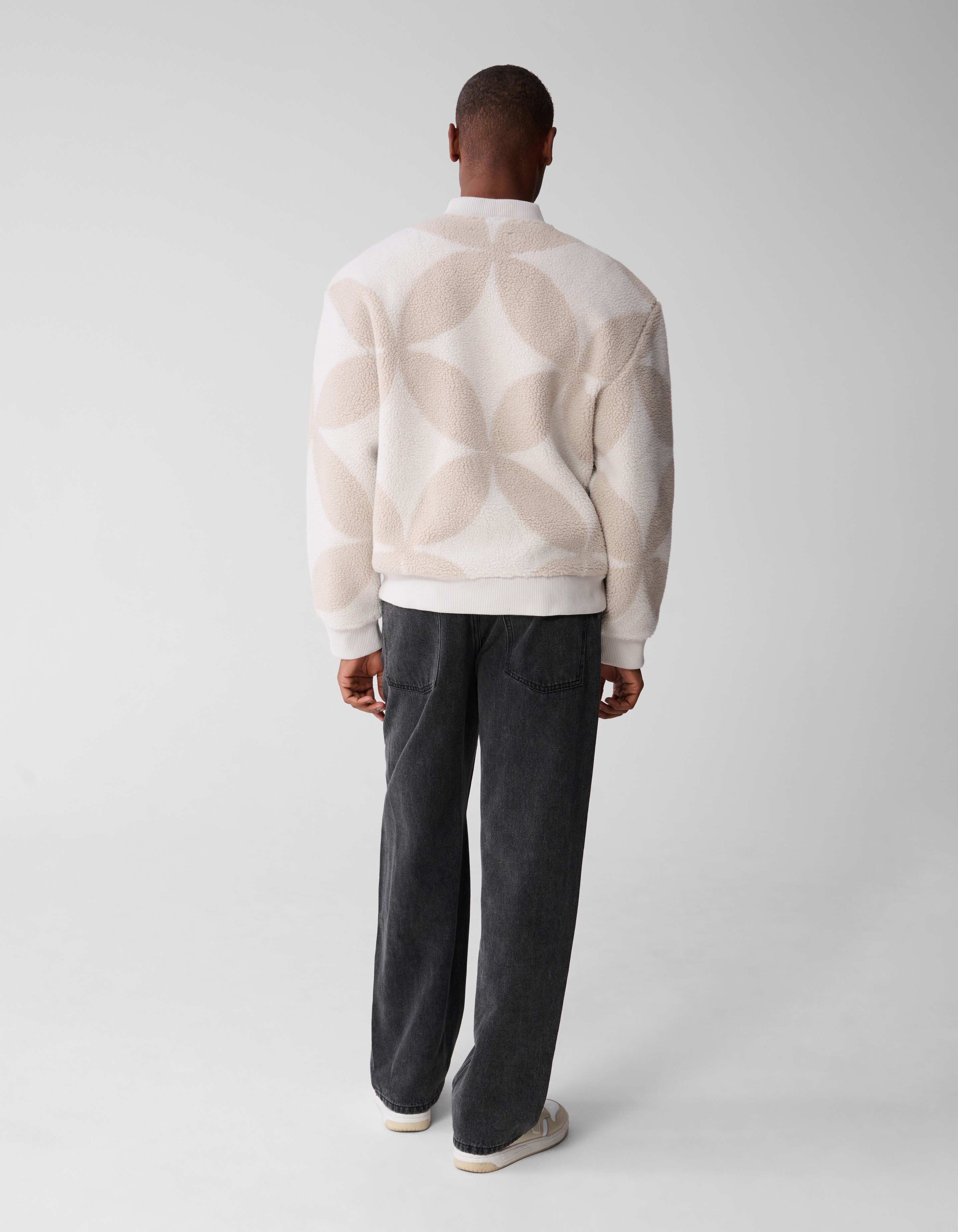 Baggy Fit Jeans Dunkelgrau L34 SHOEBY MEN