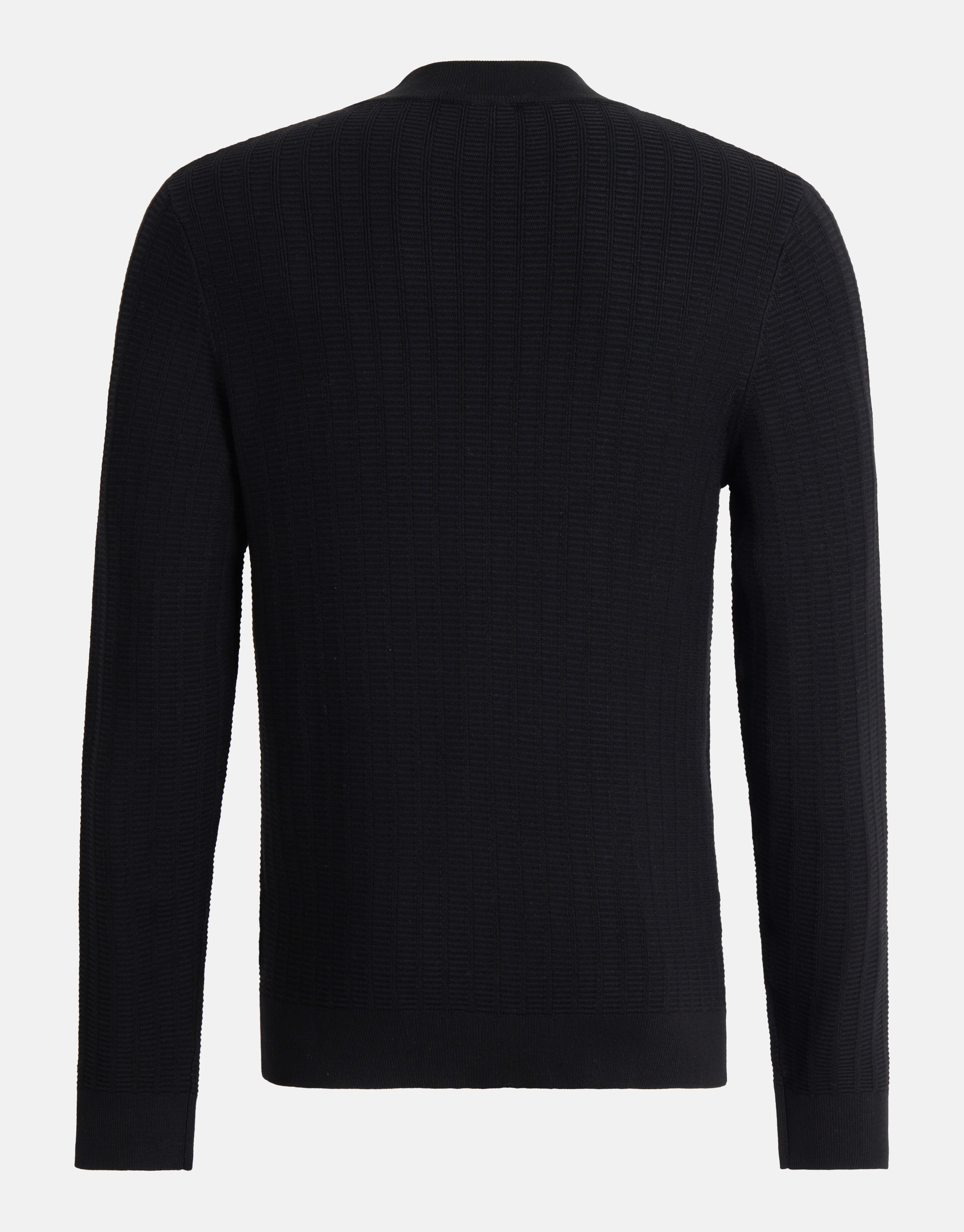 Strukturierter Pullover Schwarz SHOEBY MEN