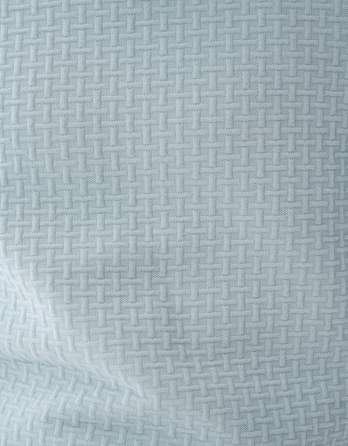 Struktur Pullover Hellblau SHOEBY MEN