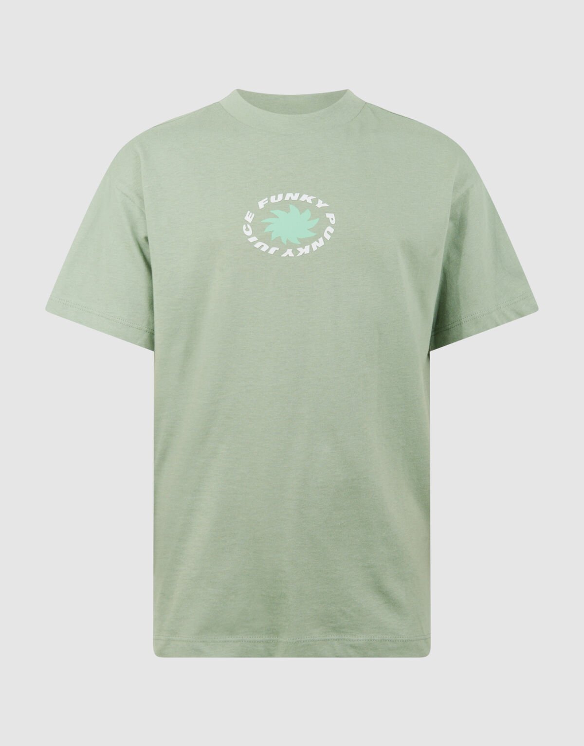 Funky Artwork T-Shirt Gr&uuml;n SHOEBY BOYS