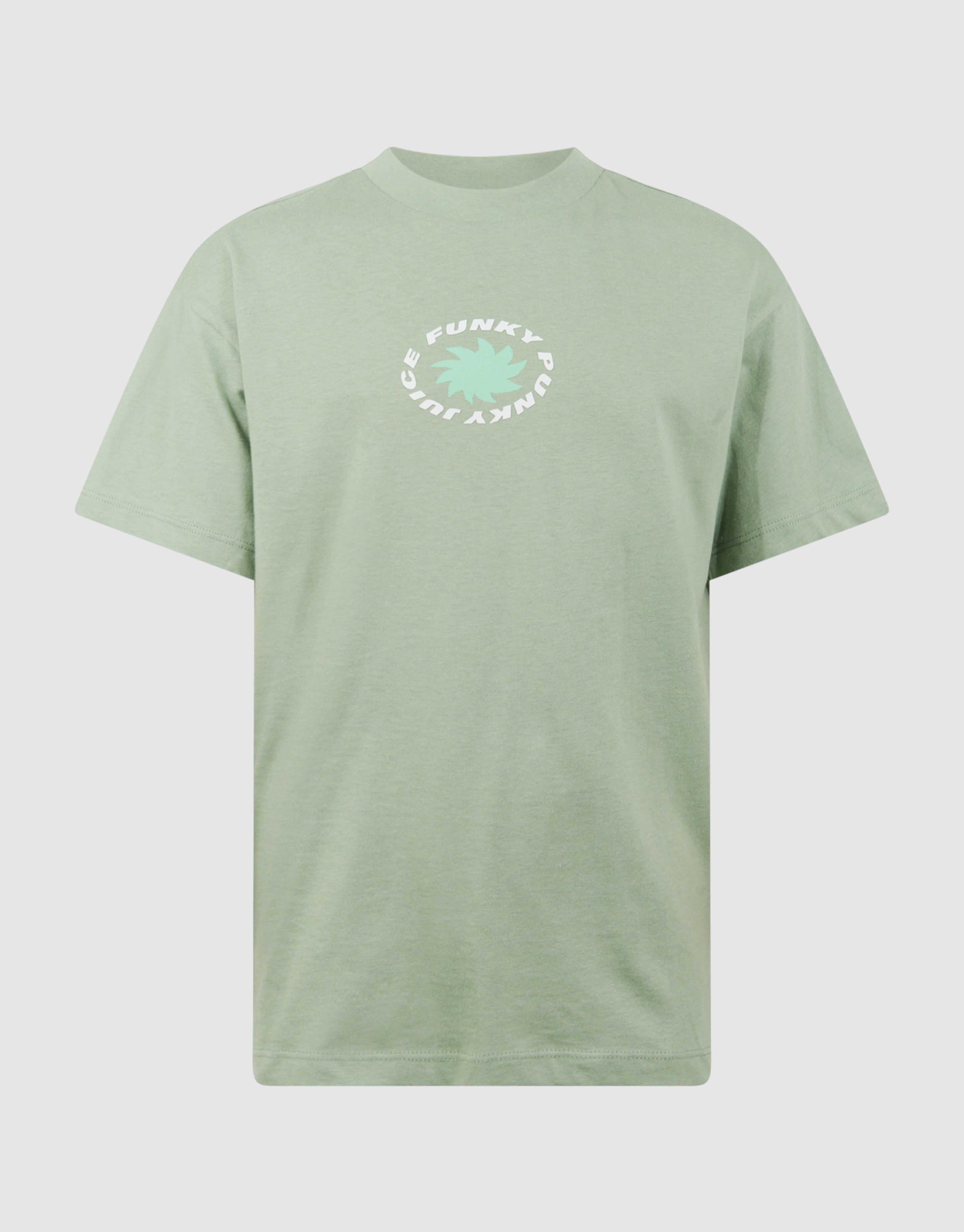 Funky Artwork T-Shirt Gr&uuml;n SHOEBY BOYS