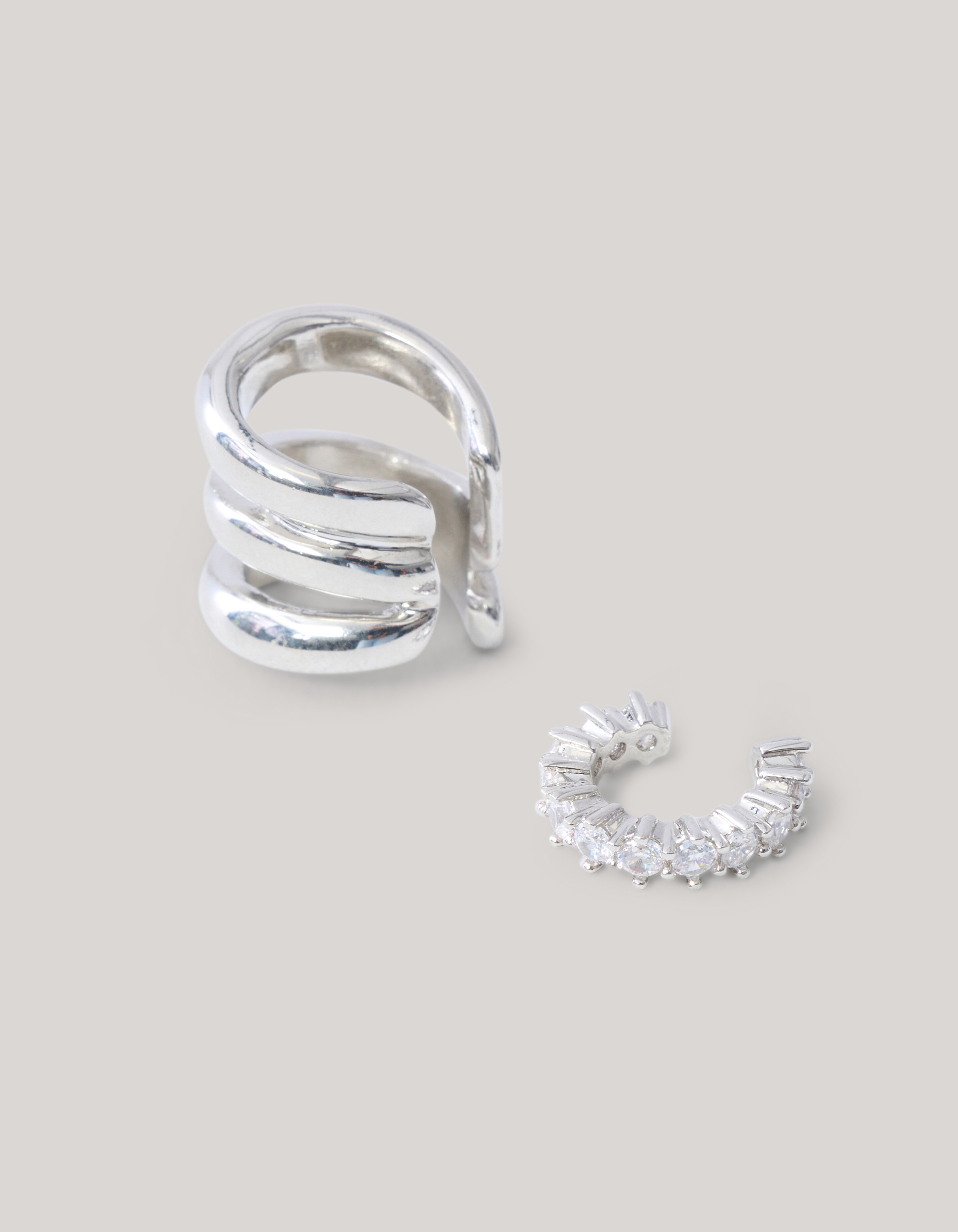 Ohrstecker-Set Silber von Monica SHOEBY ACCESSOIRES