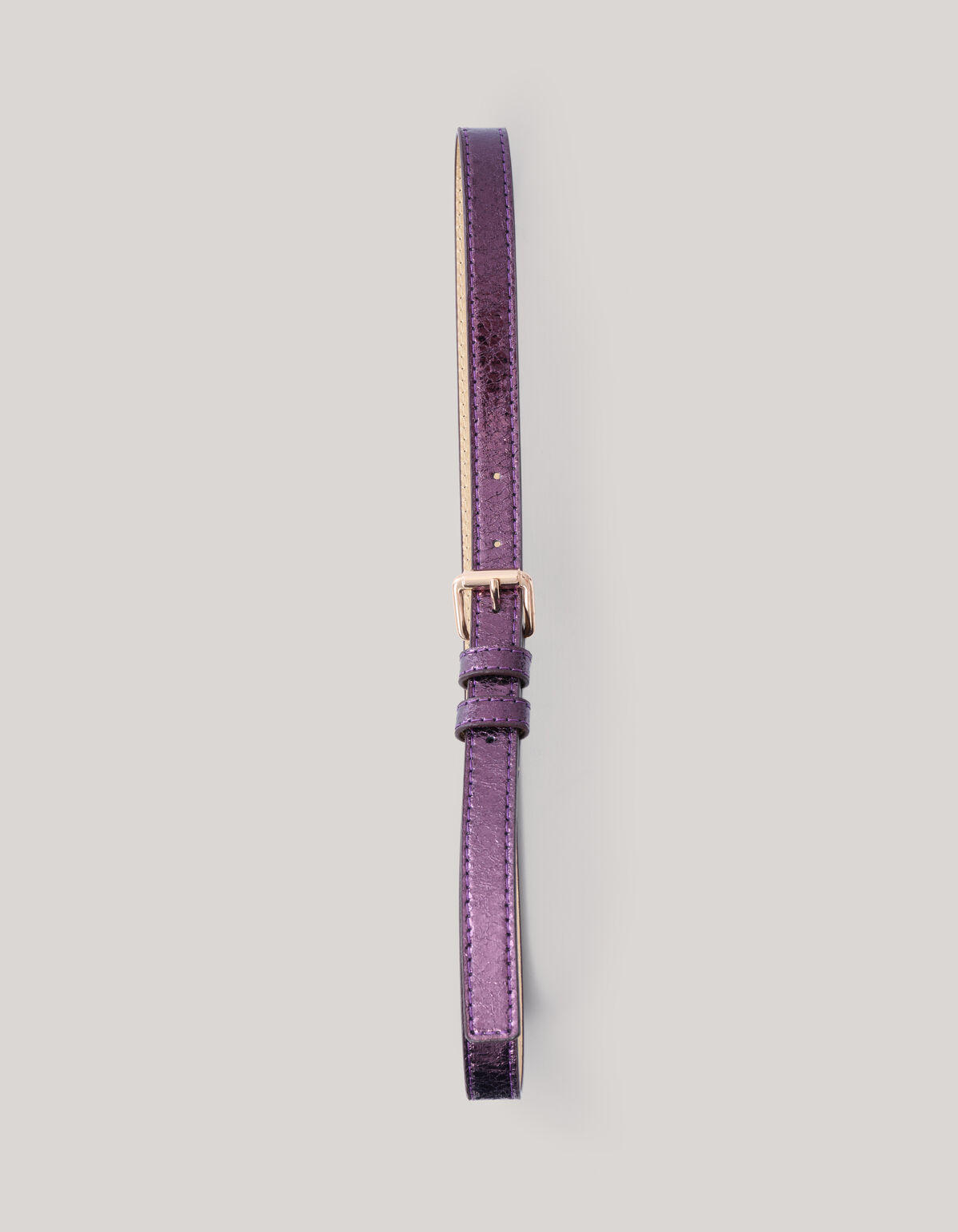 Metallischer Gürtel Lila SHOEBY ACCESSOIRES