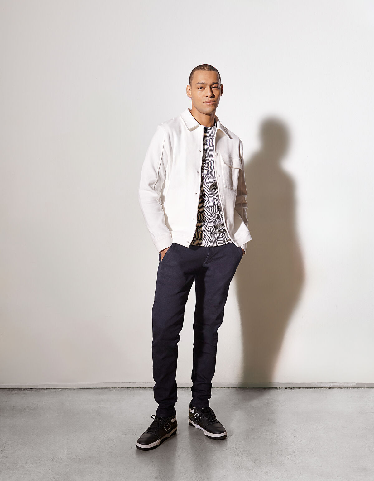 Structuur Jack Gebroken Wit SHOEBY MEN