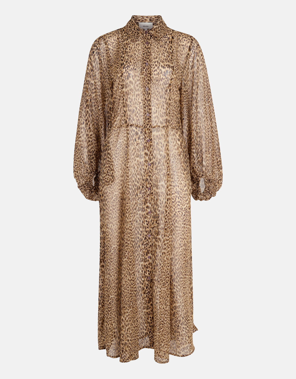 Geparden-Maxikleid Braun SHOEBY WOMEN