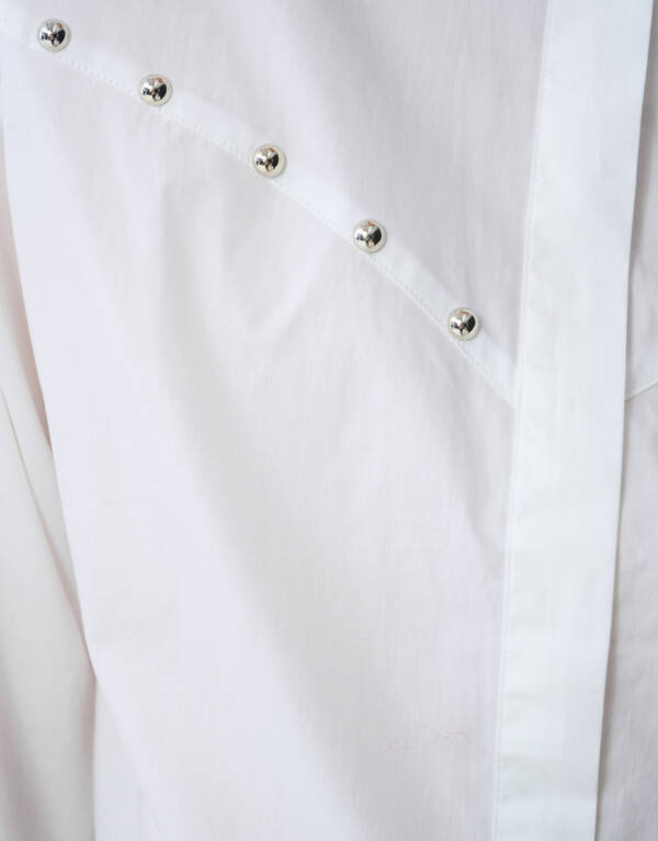Bluse aus Popeline mit Nieten SHOEBY WOMEN