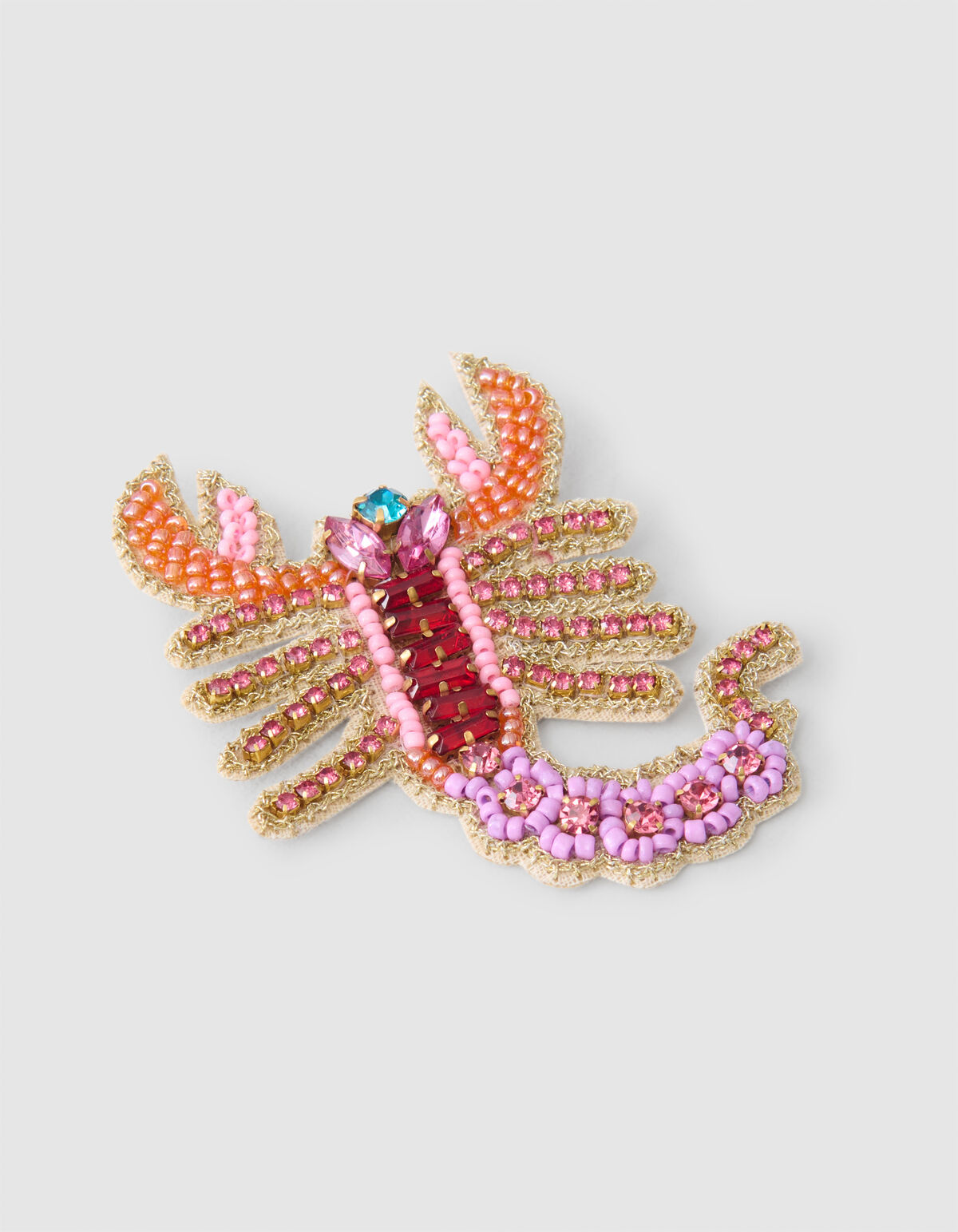 Skorpion Brosche Rosa von Fred SHOEBY ACCESSOIRES