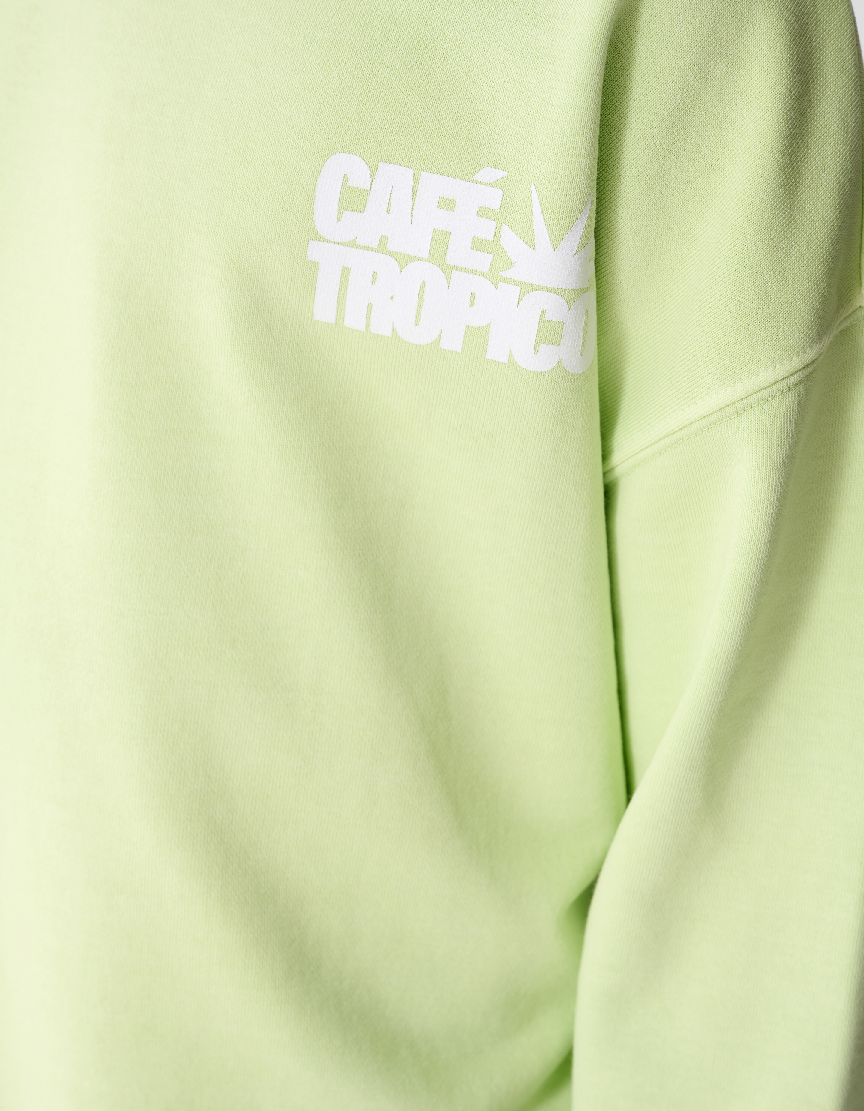 Caf&eacute; Tropico Artwork Pullover Hellgr&uuml;n SHOEBY BOYS
