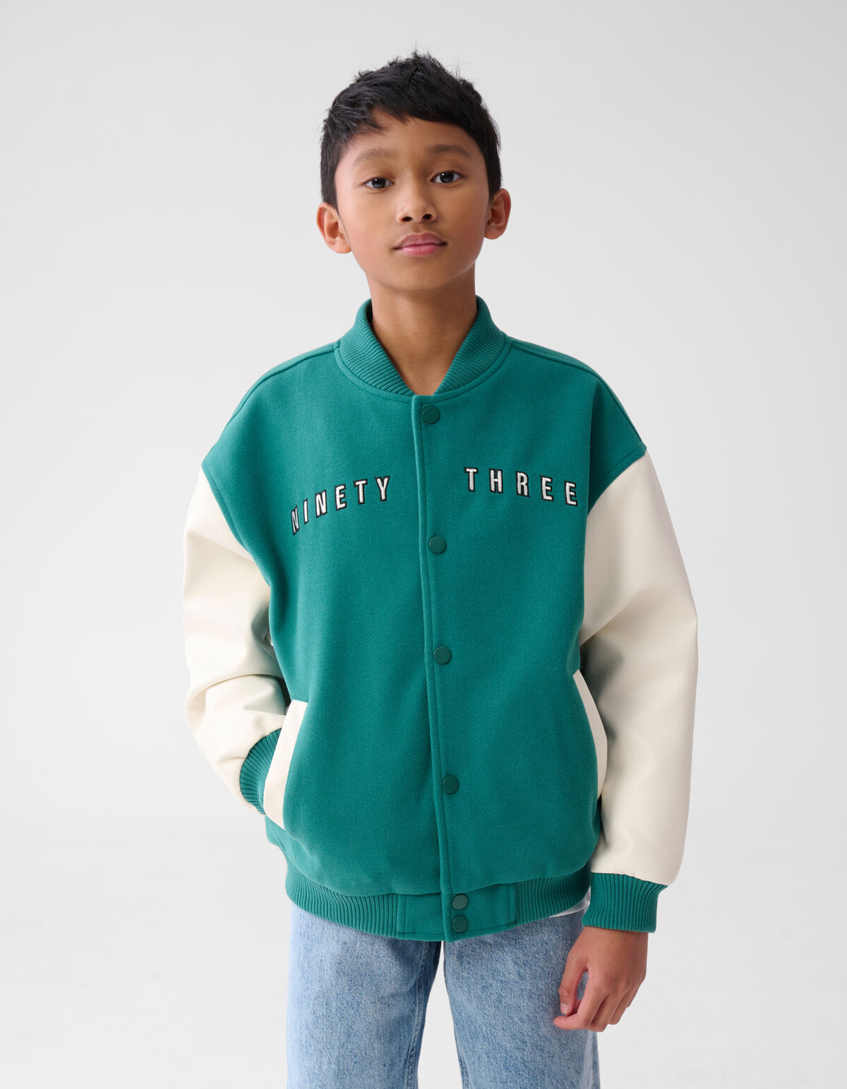 Text Bomber Gr&uuml;n SHOEBY BOYS