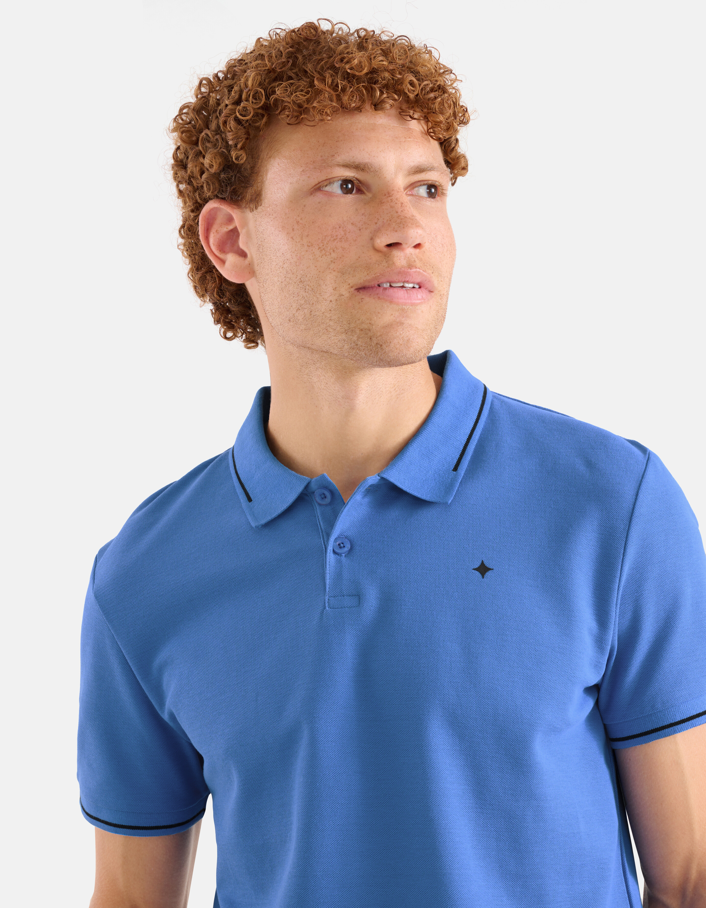 Basic Polo Blau SHOEBY MEN