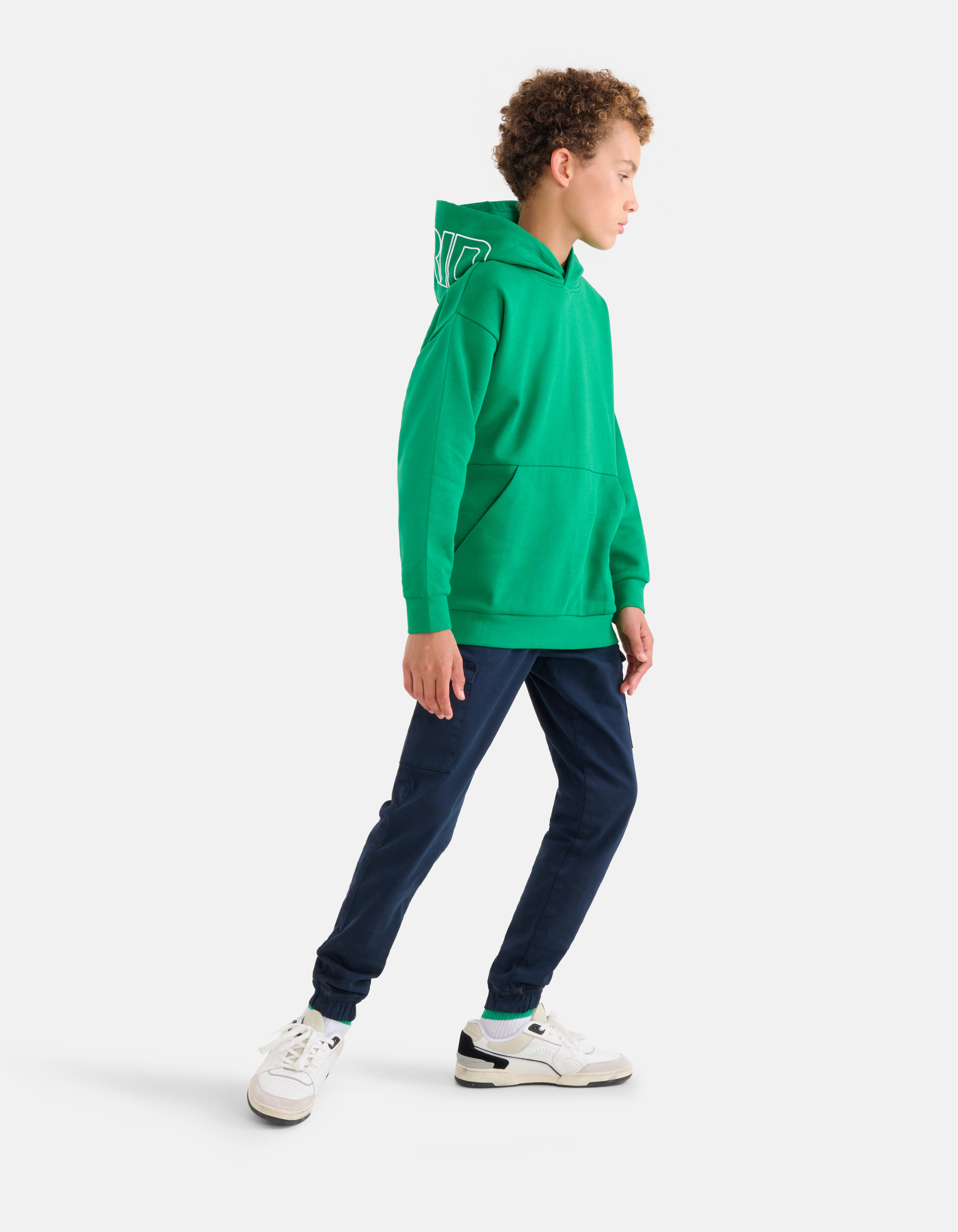 Artwork Hoodie Grün SHOEBY BOYS