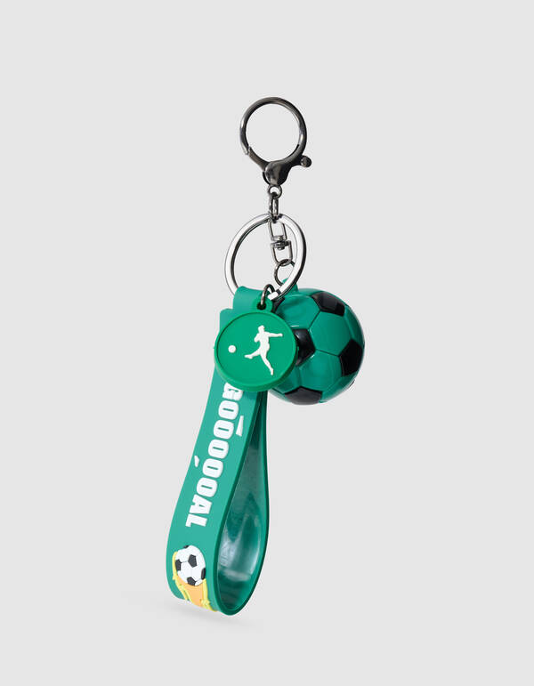 Goal Schl&uuml;sselanh&auml;nger Dunkelgr&uuml;n SHOEBY ACCESSOIRES