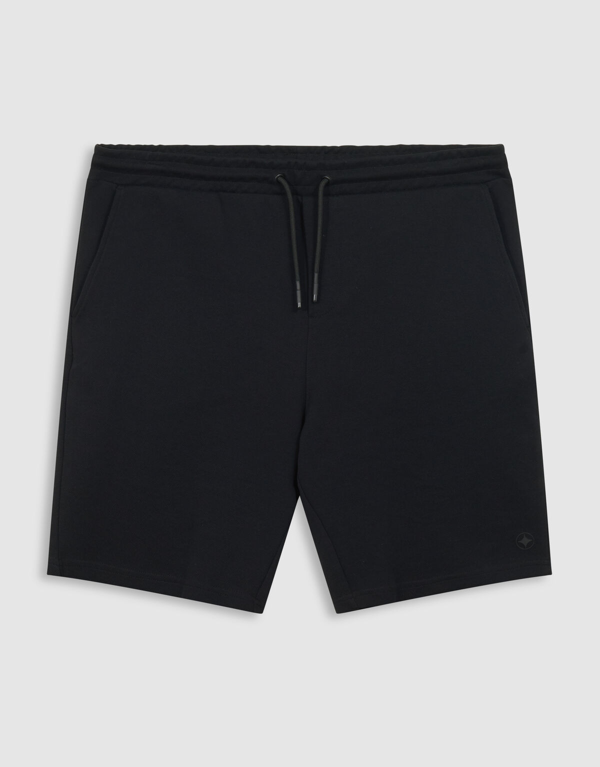 Pique Shorts Schwarz SHOEBY MEN