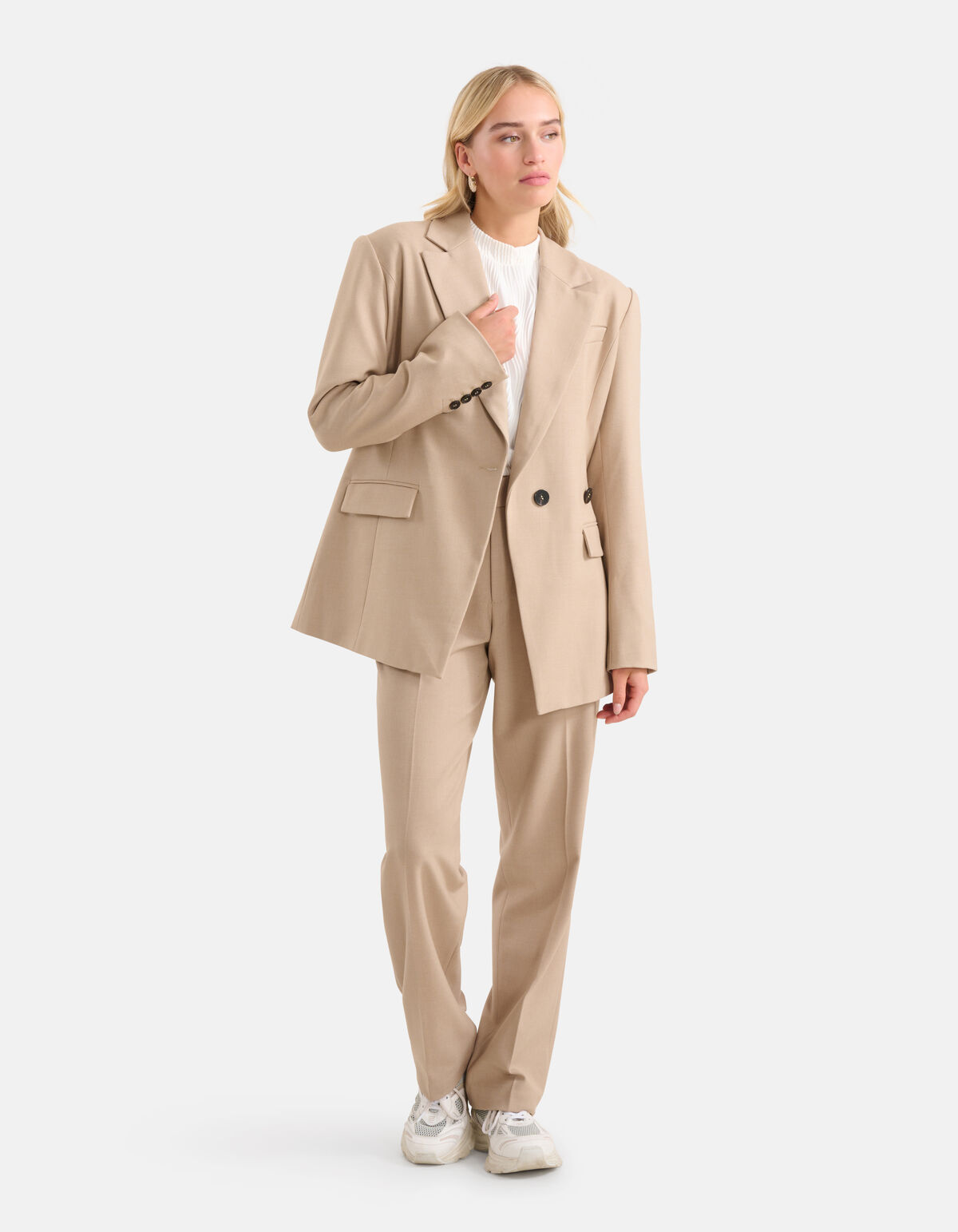 Silhouette Blazer Beige SHOEBY WOMEN