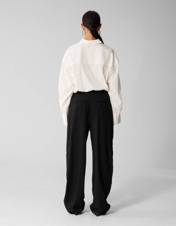 Oversized Bluse Wei&szlig; By Anna SHOEBY WOMEN