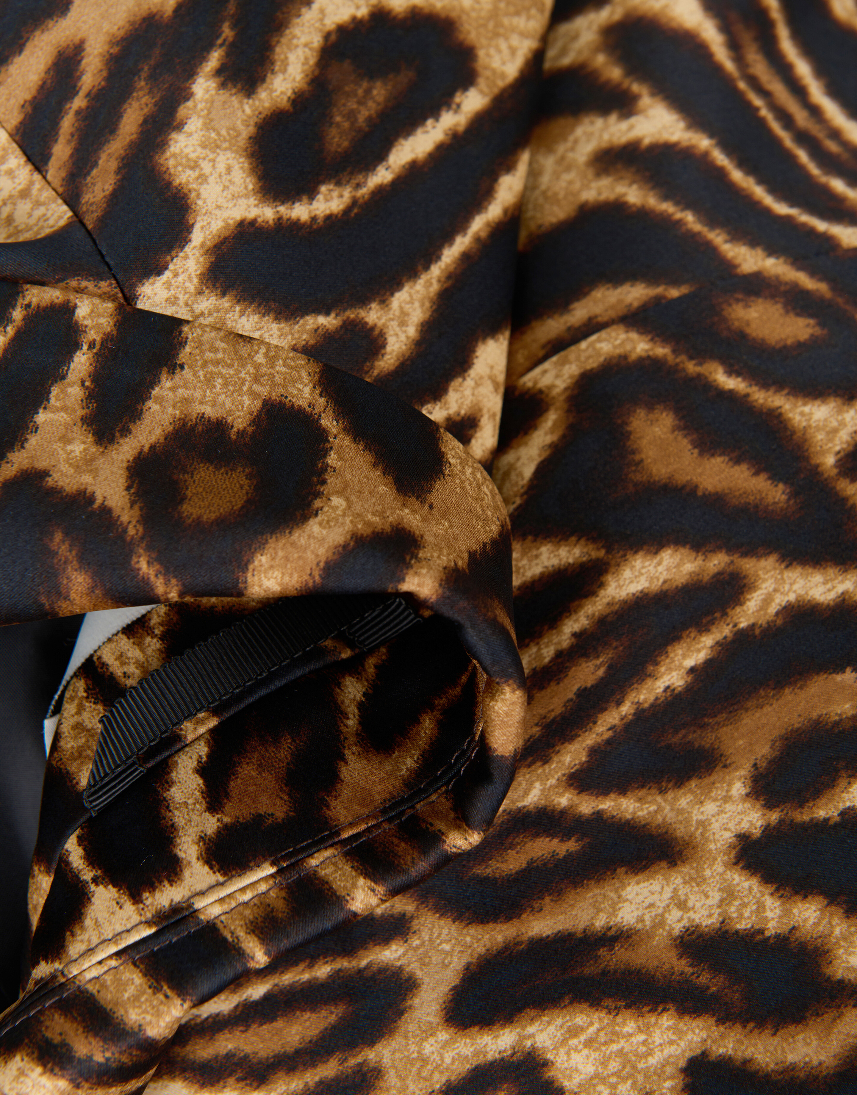 Leopard Satin Blazer SHOEBY WOMEN