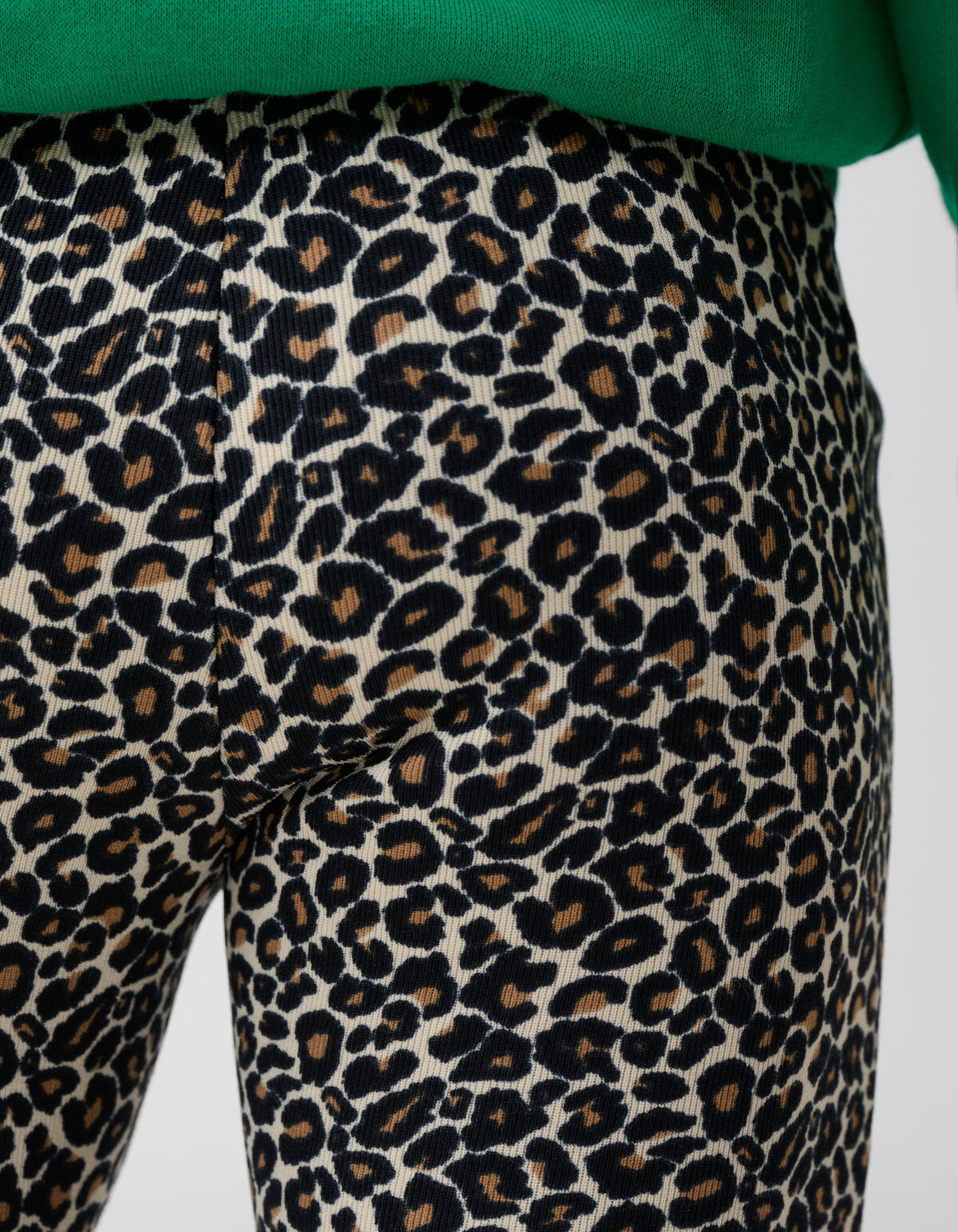 Leopard Split Flared Legging Braun SHOEBY GIRLS