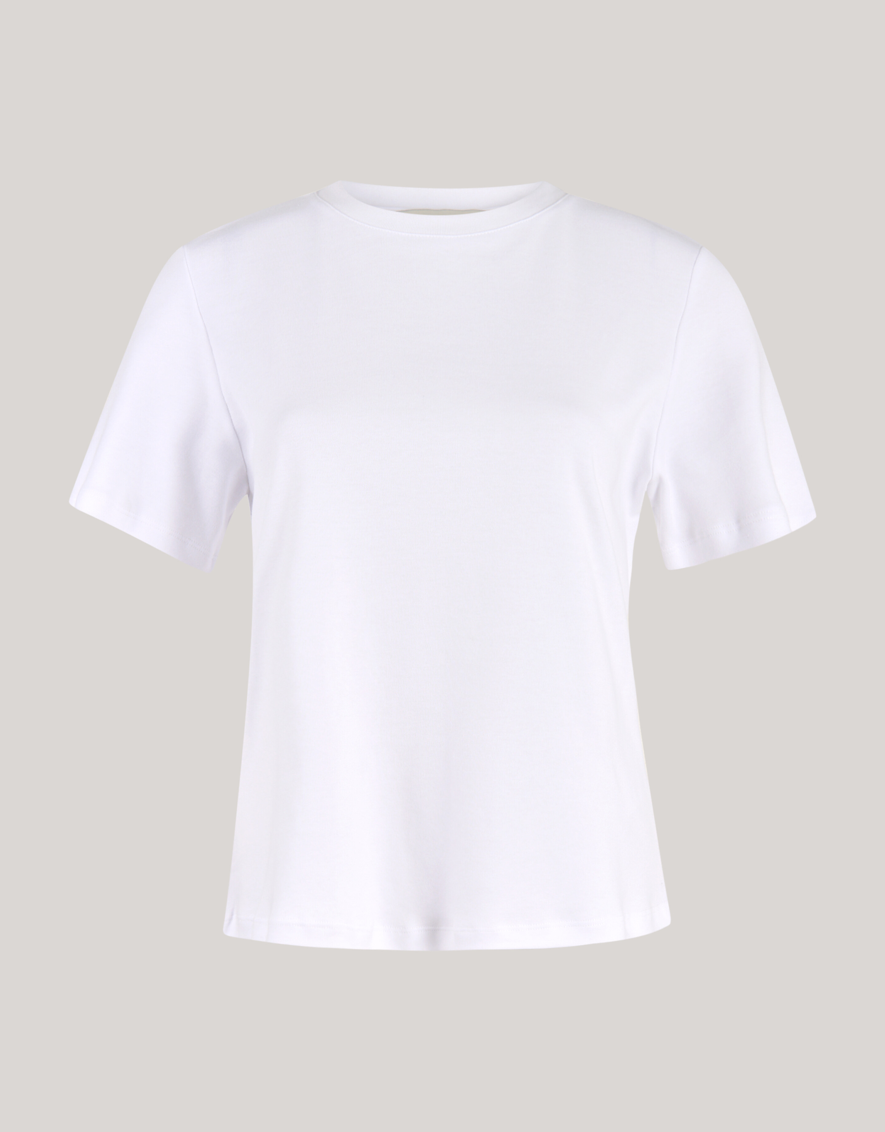 Basic-T-Shirt Weiß von Lonneke SHOEBY WOMEN