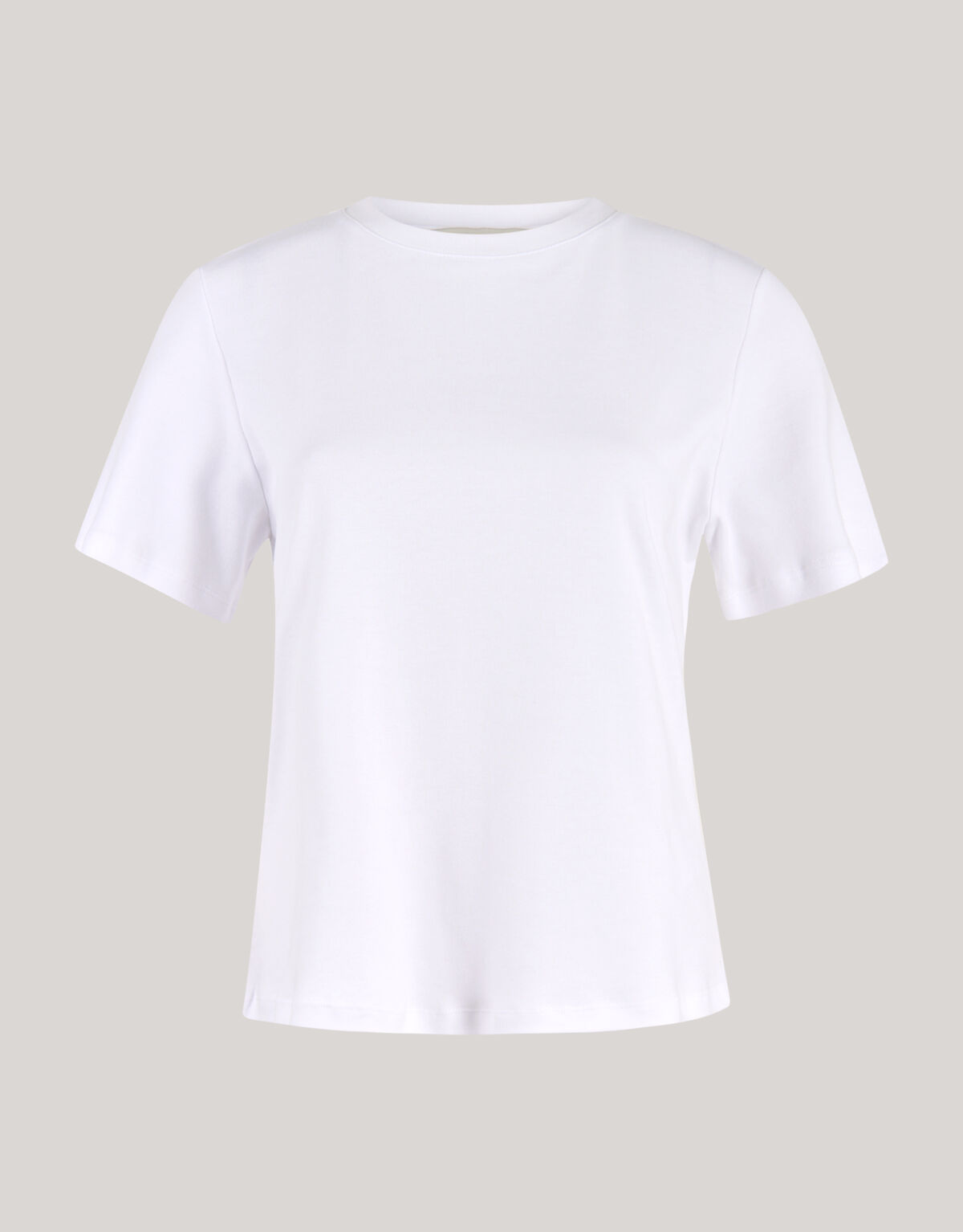 Basic-T-Shirt Weiß von Lonneke SHOEBY WOMEN