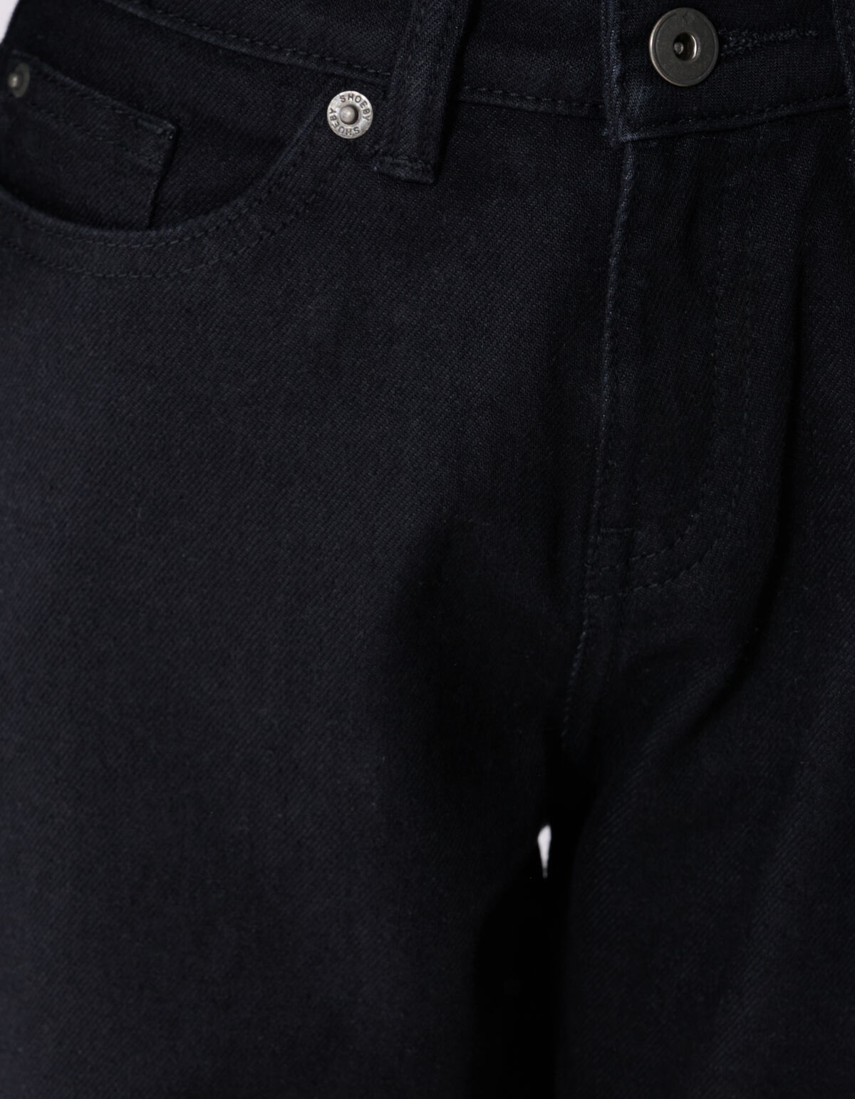 Baggy Fit Jeans Schwarz SHOEBY BOYS