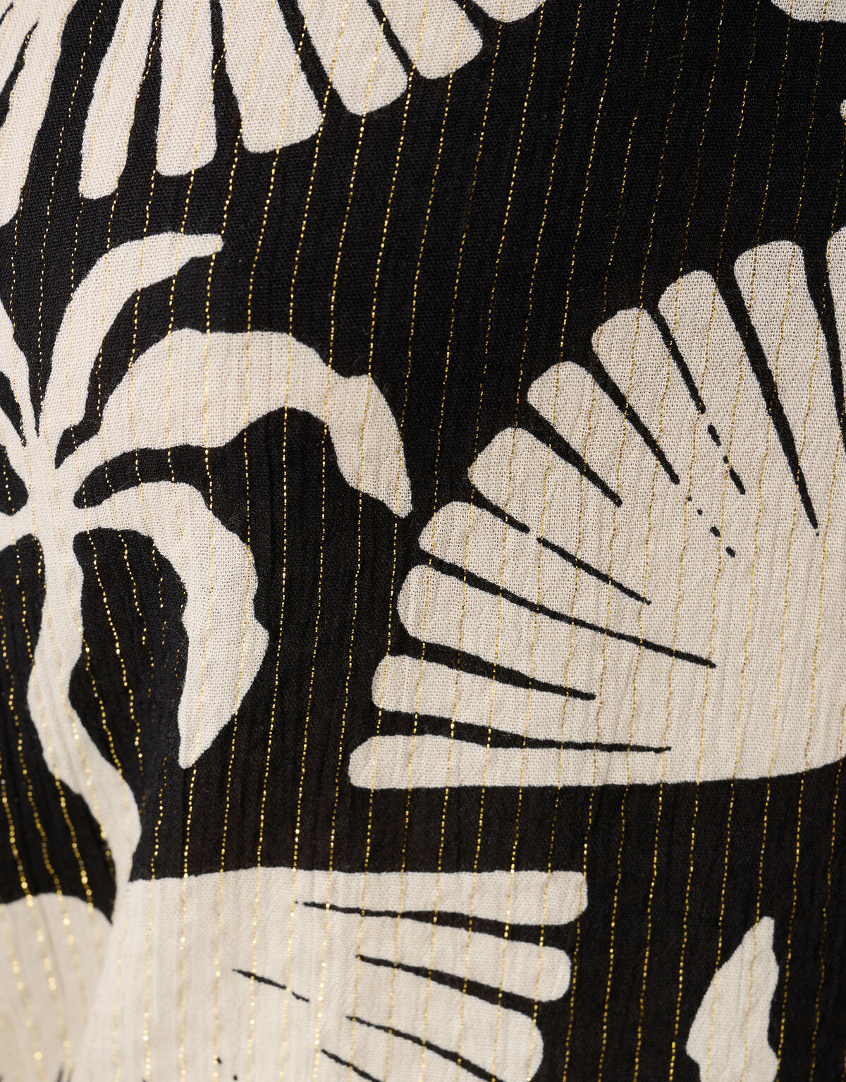 Bedrucktes Singlet Schwarz/Weiß SHOEBY WOMEN