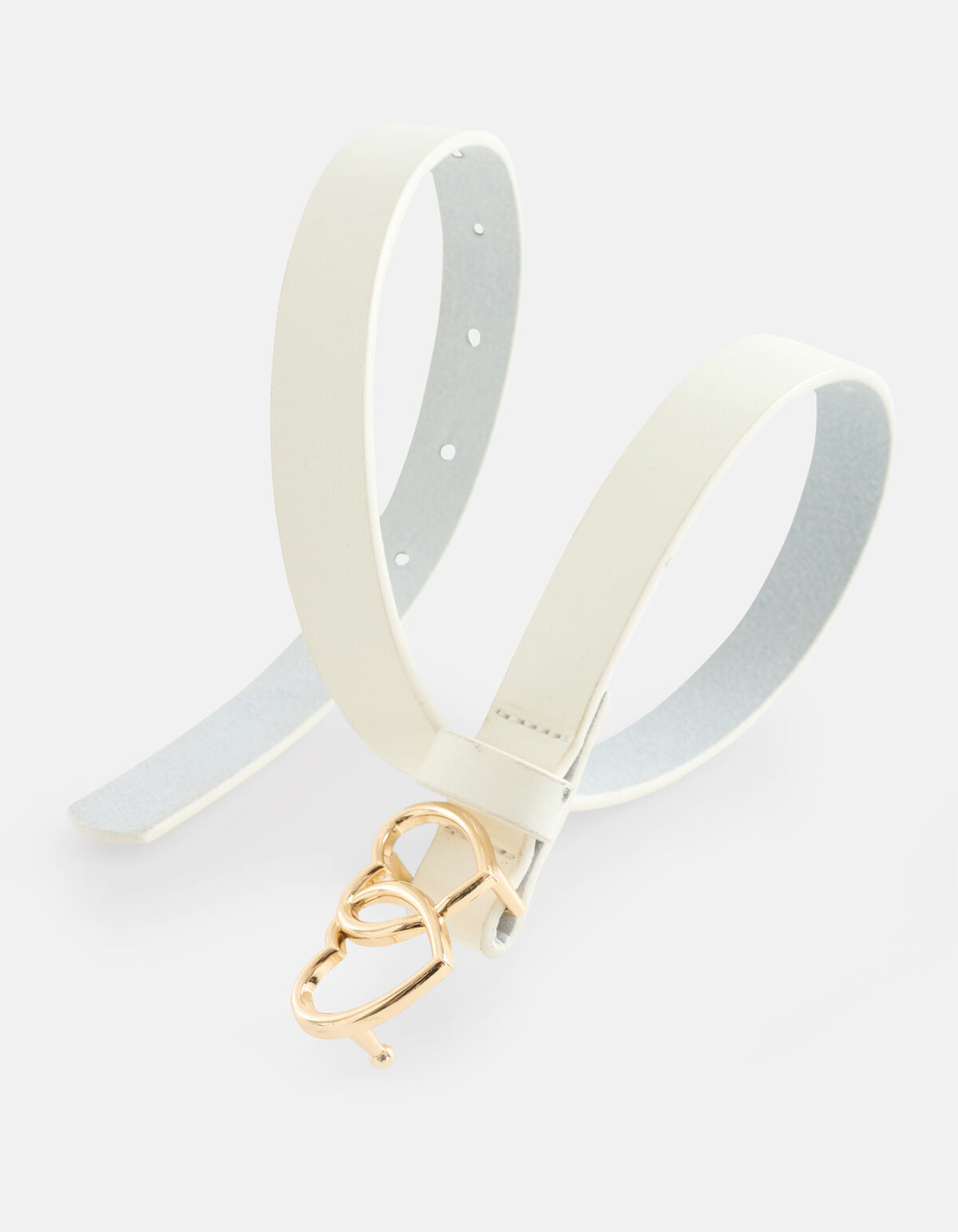 Doppelherz-Gürtel Off-white SHOEBY ACCESSOIRES