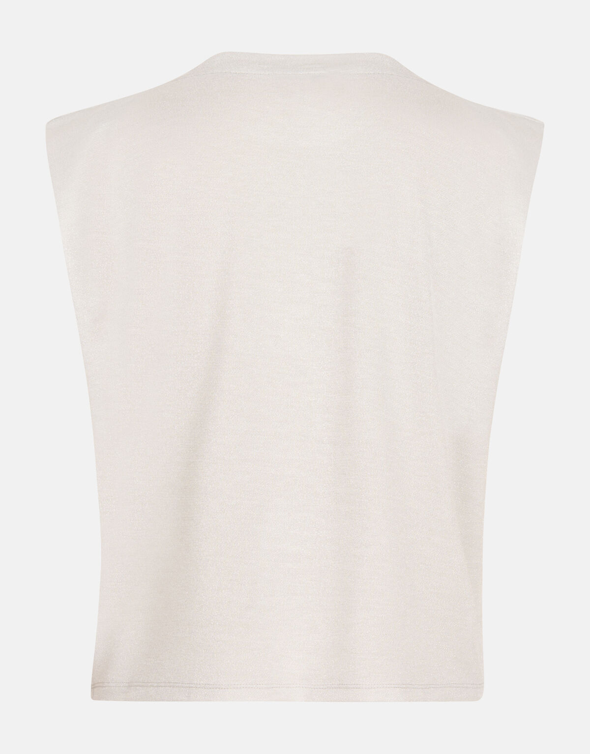 Glitzer-T-Shirt Off White SHOEBY WOMEN