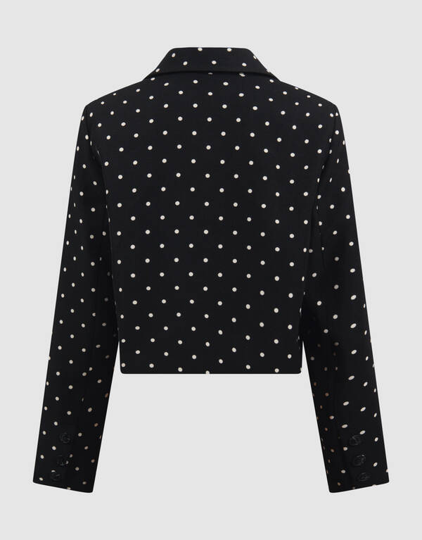 Dot Blazer Schwarz SHOEBY GIRLS