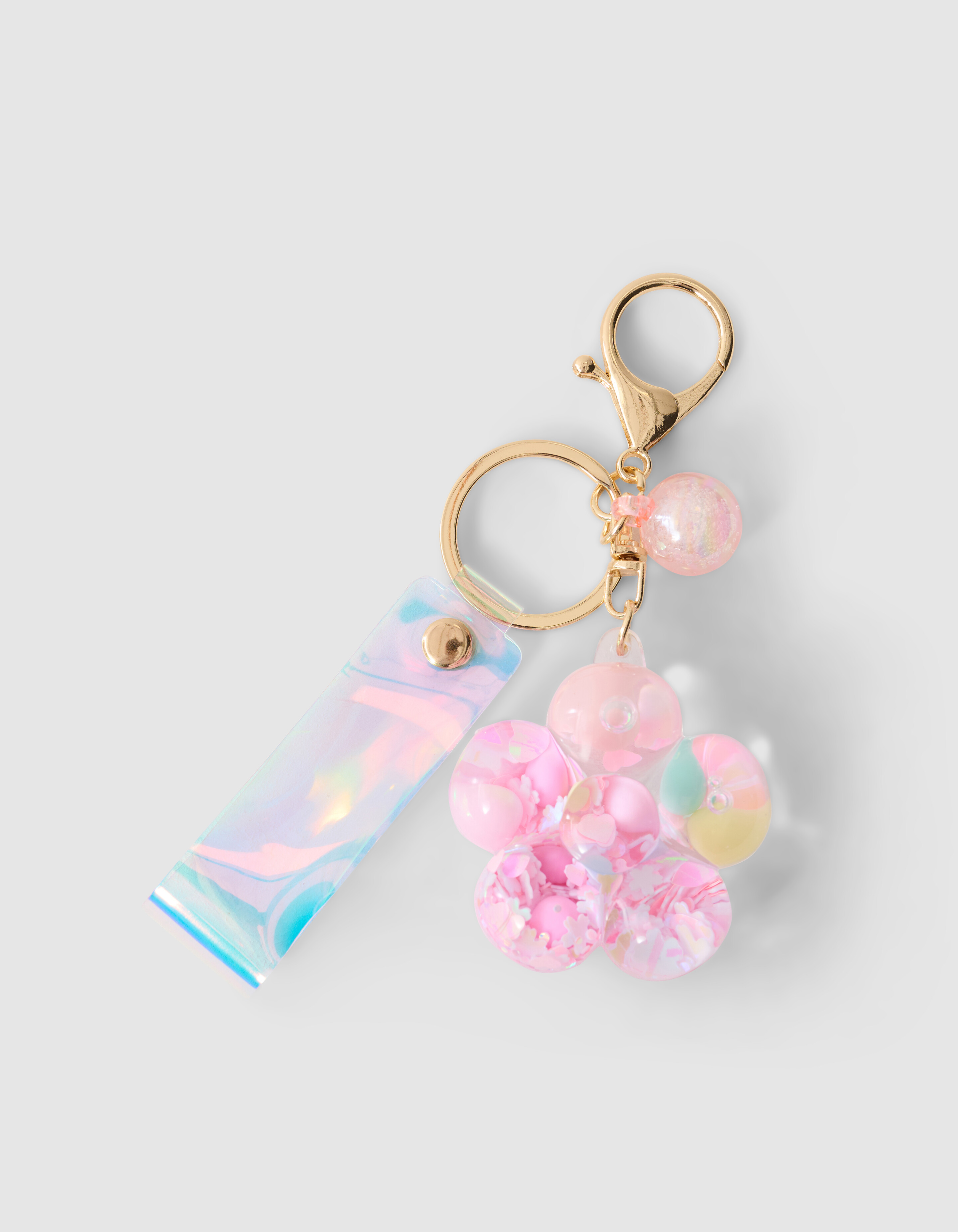 Blumen Schlüsselanhänger Rosa SHOEBY ACCESSOIRES