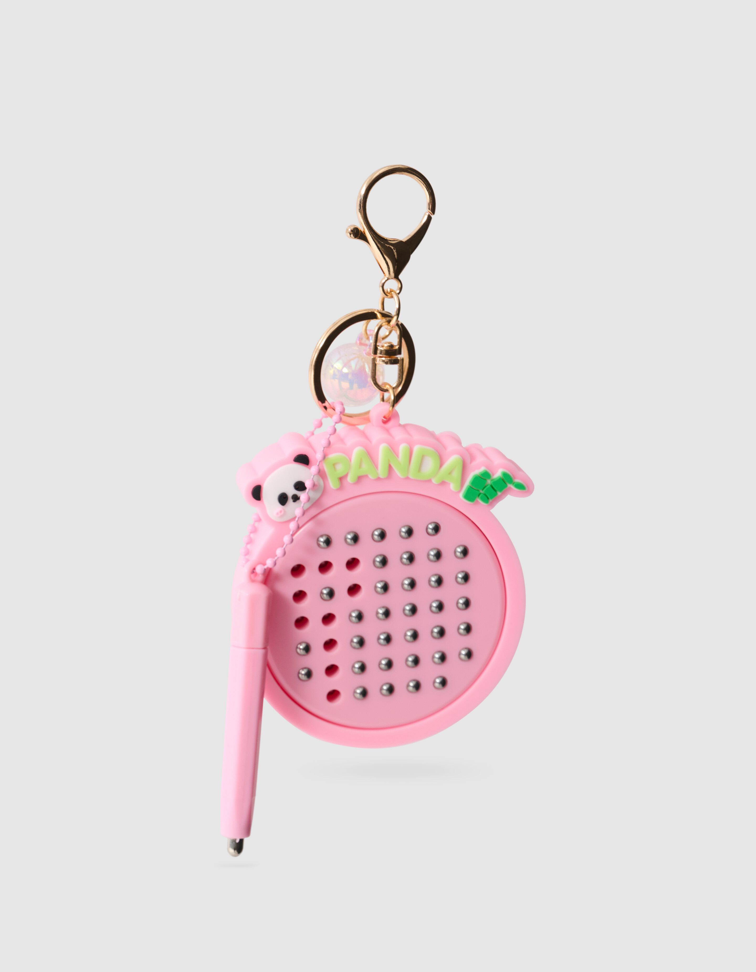 Panda Ball Schlüsselanhänger Rosa SHOEBY ACCESSOIRES