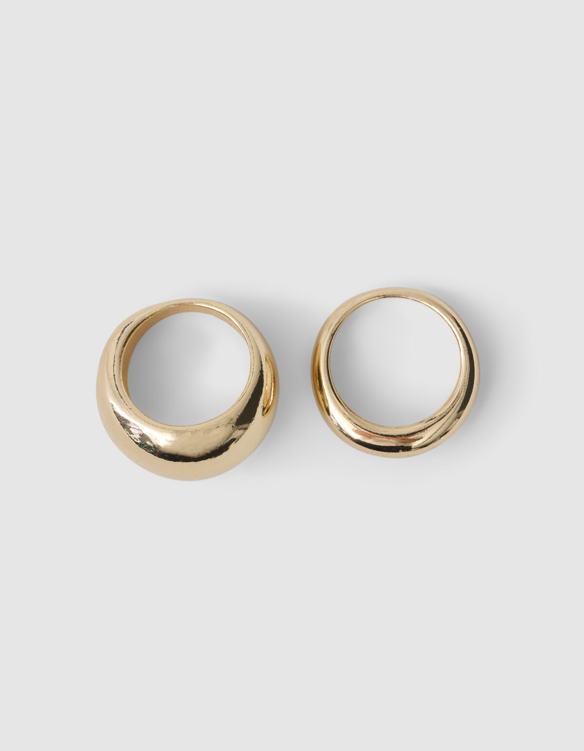 Bulky Ring Set Gold SHOEBY ACCESSOIRES