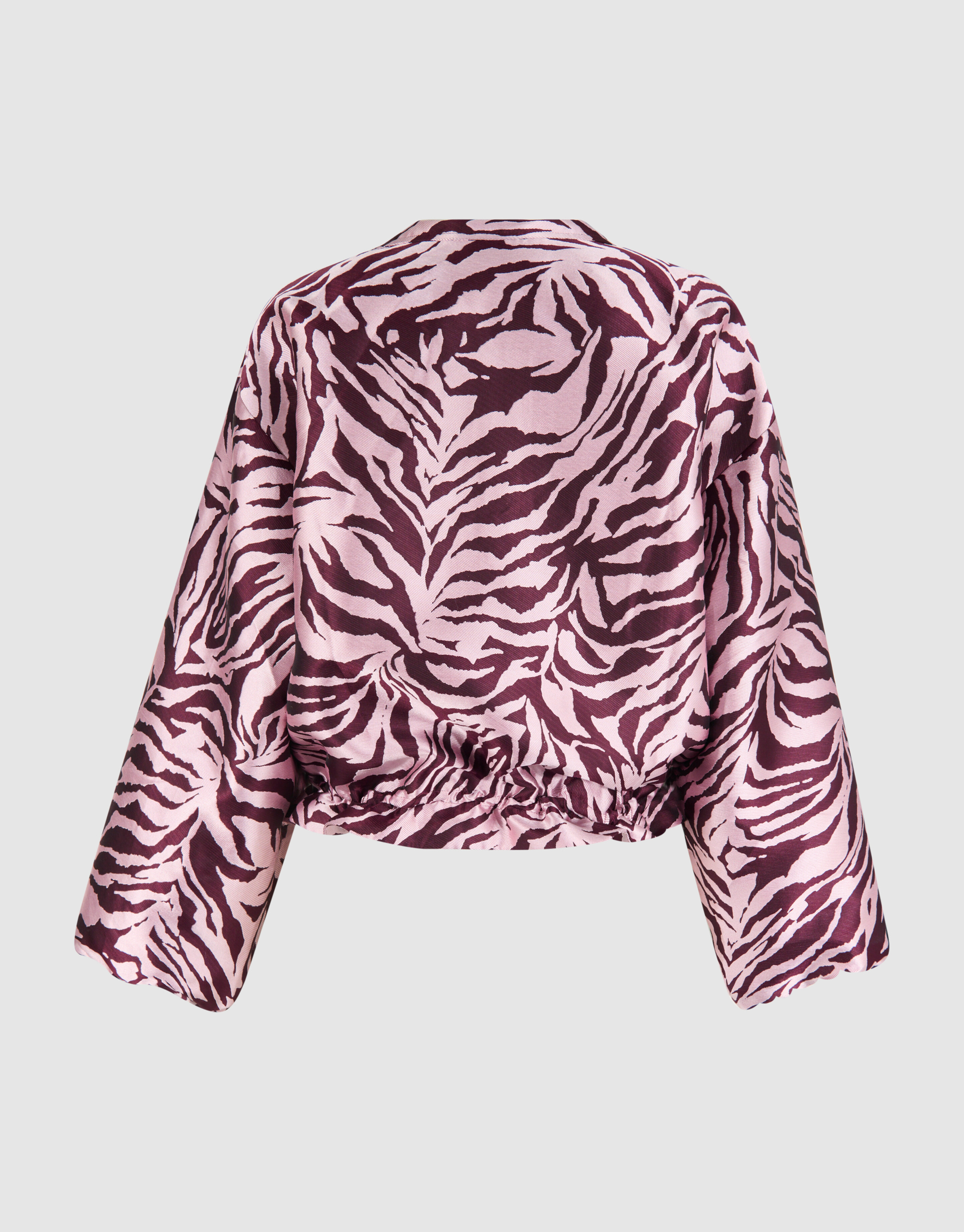 Bedruckter Bomber Dunkelrot SHOEBY WOMEN