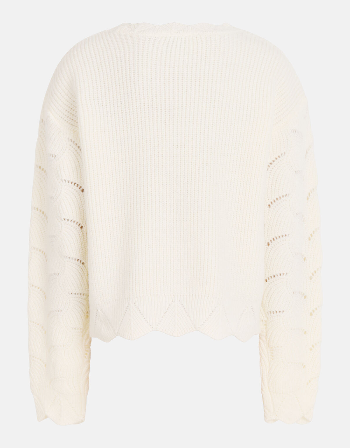 Offener Strickpullover Off White SHOEBY GIRLS