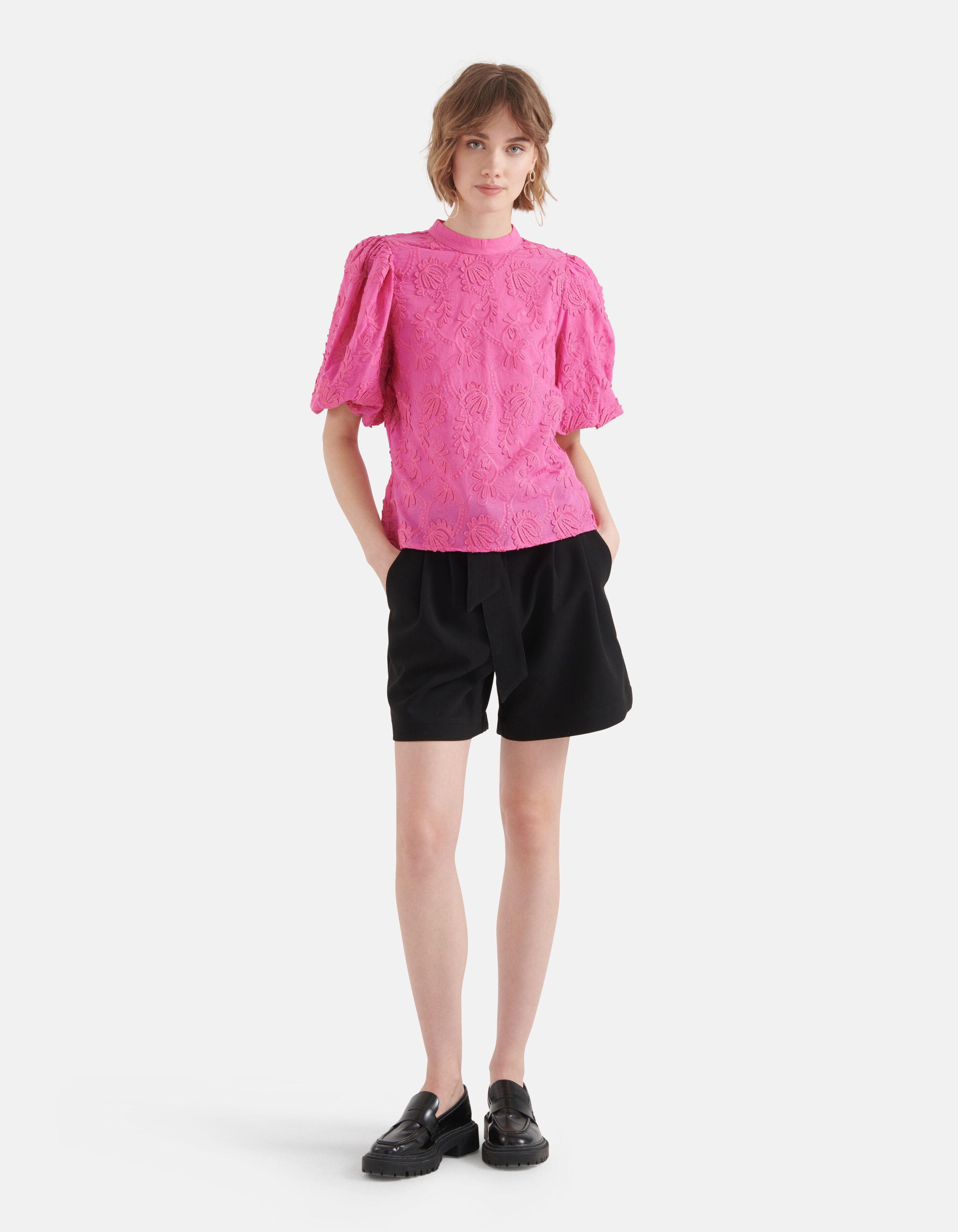 Besticktes Top Rosa SHOEBY WOMEN