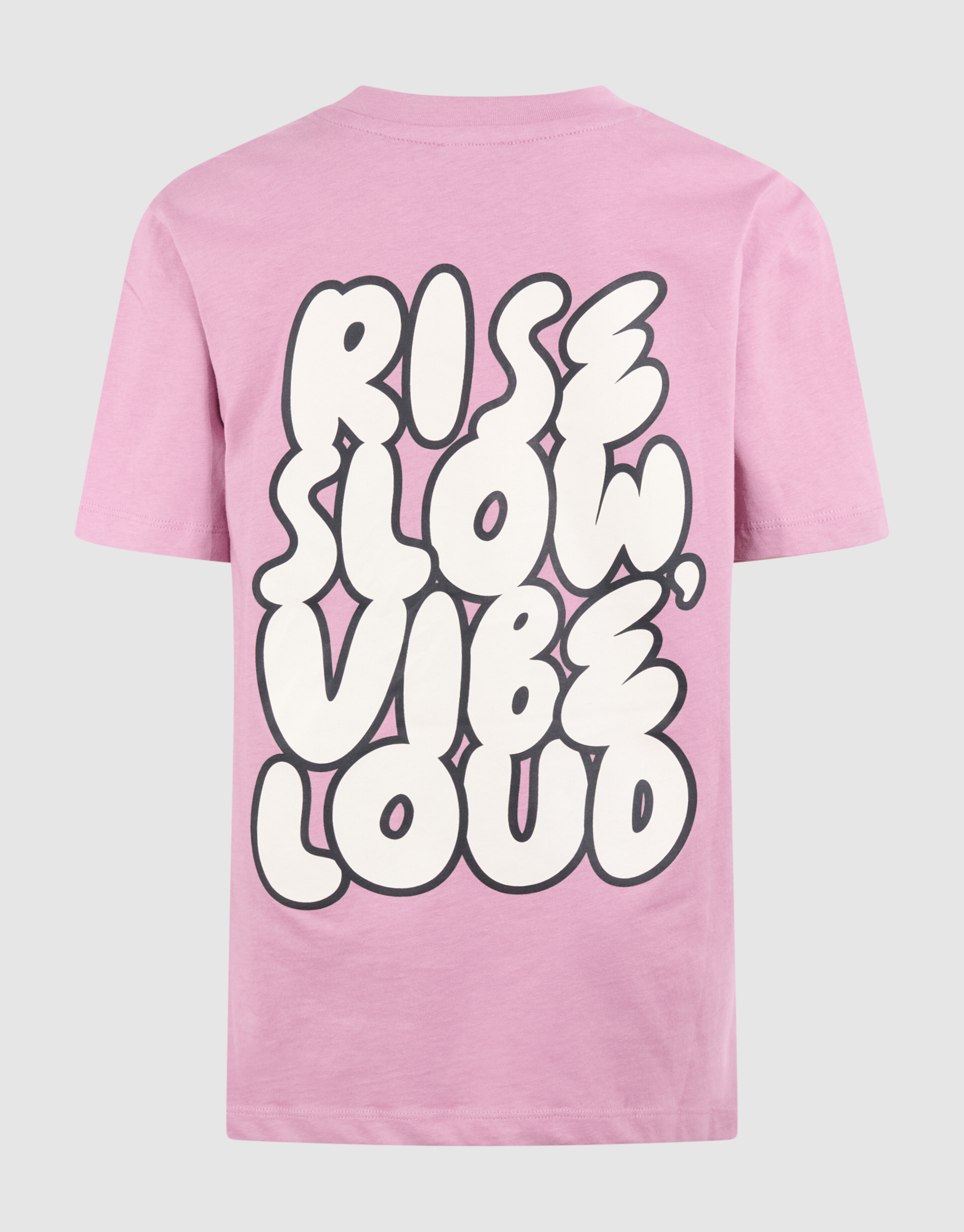 Vibe Loud Kunstwerk T-shirt Rosa SHOEBY BOYS