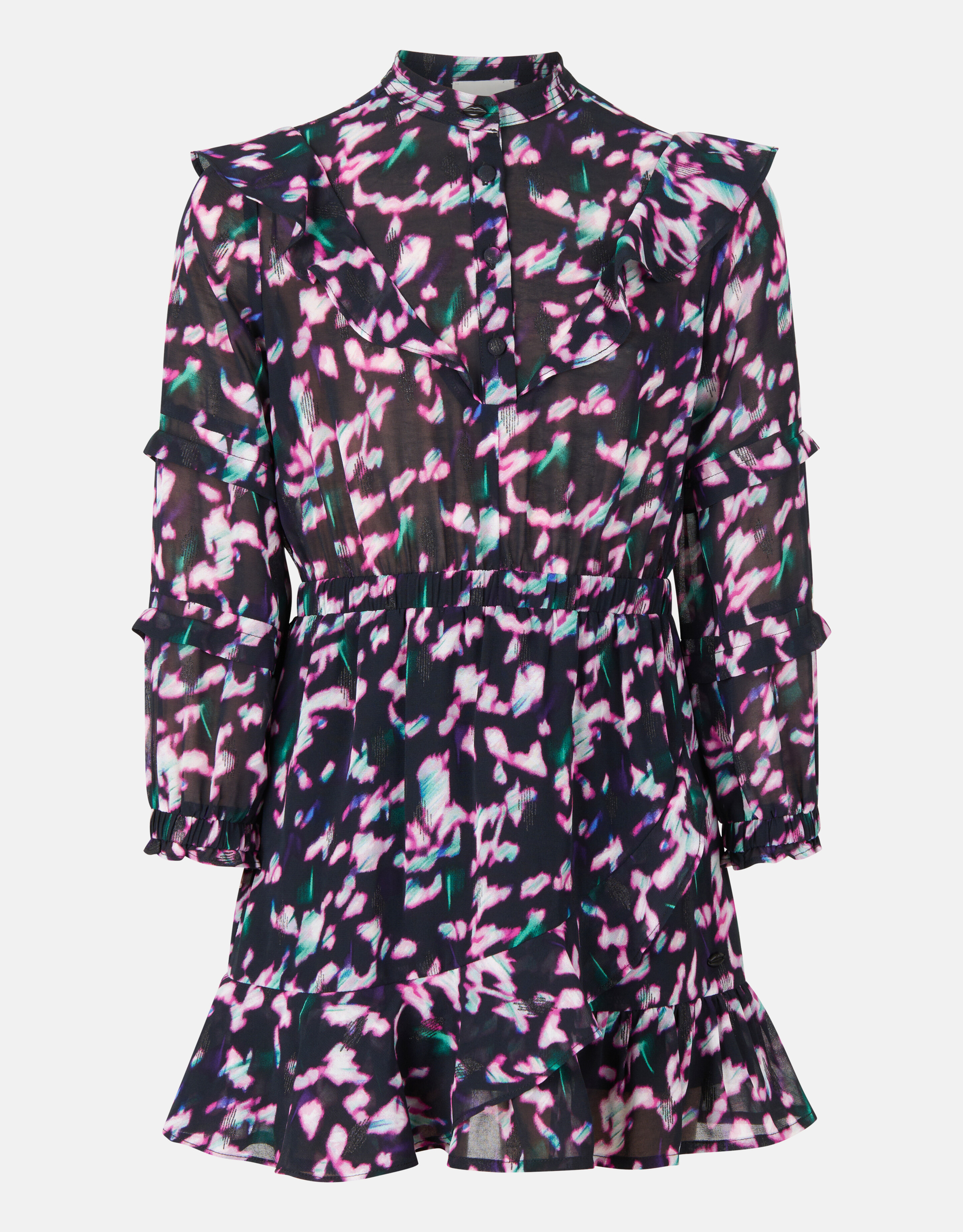 Kleid mit abstraktem Druck SHOEBY GIRLS