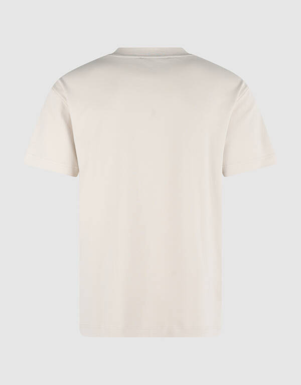 T-Shirt mit Kreuzstich-Motiv Sand SHOEBY MEN