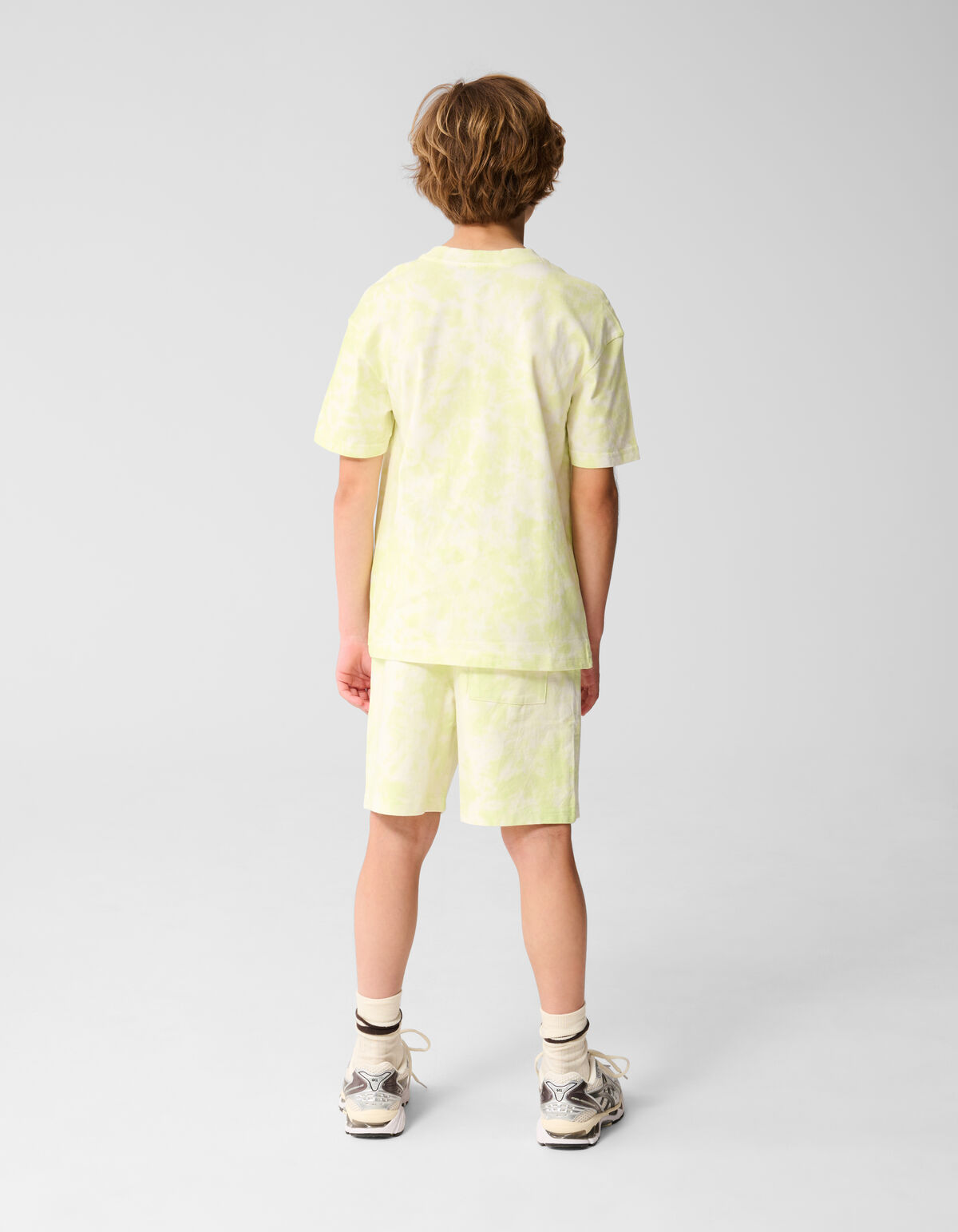 Tie Dye T-shirt Hellgrün SHOEBY BOYS