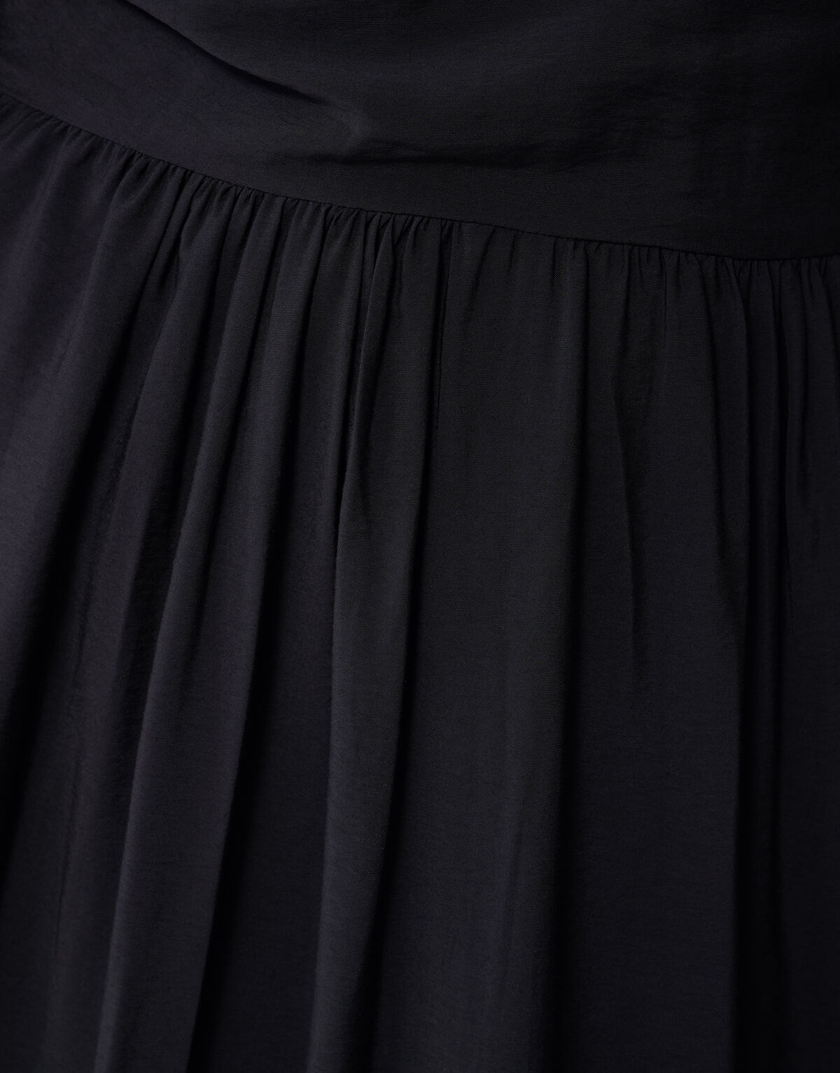 Maxikleid mit Schleife Schwarz SHOEBY WOMEN