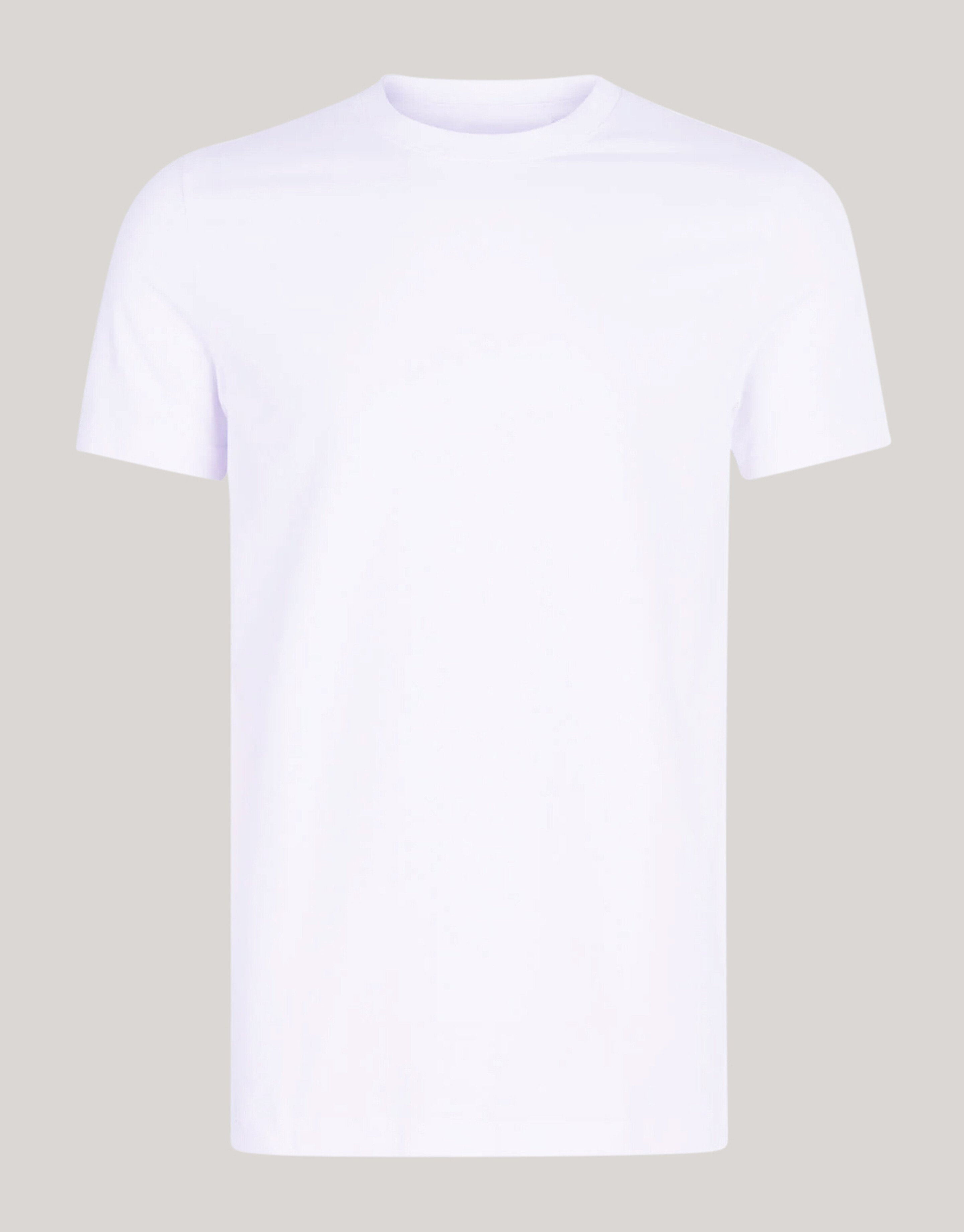 Basic-T-Shirt Weiß SHOEBY MEN