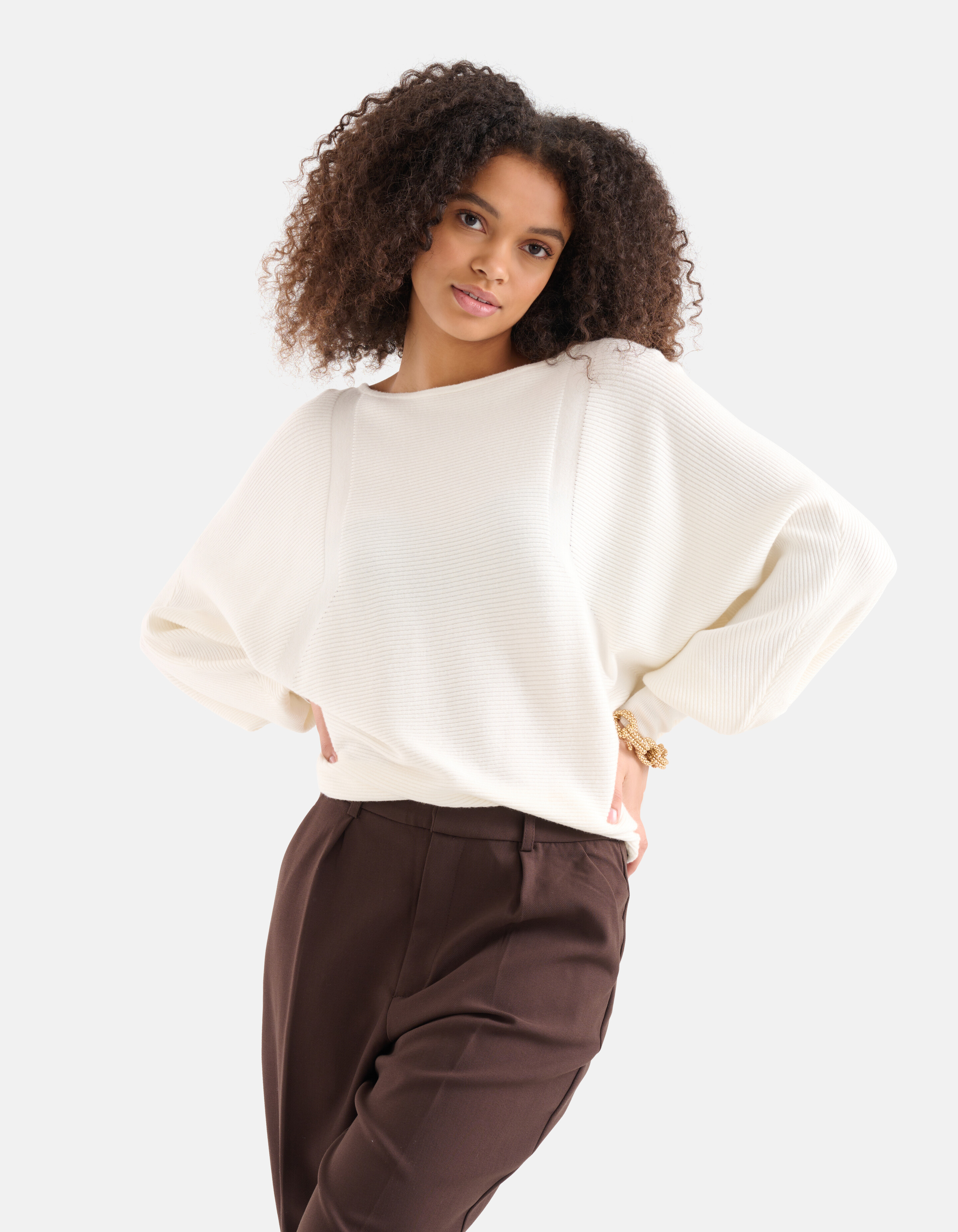 Pullover mit weiten Ärmeln Off White SHOEBY WOMEN