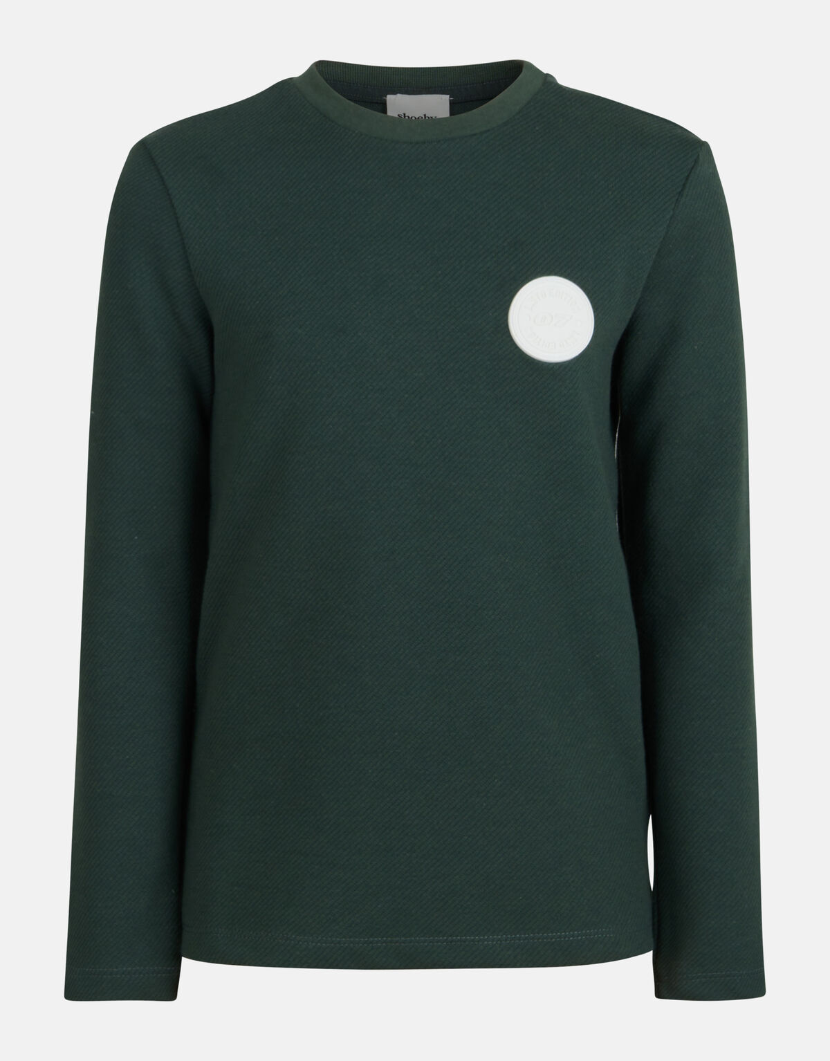 T-Shirt mit Patch Dunkelgrün SHOEBY BOYS