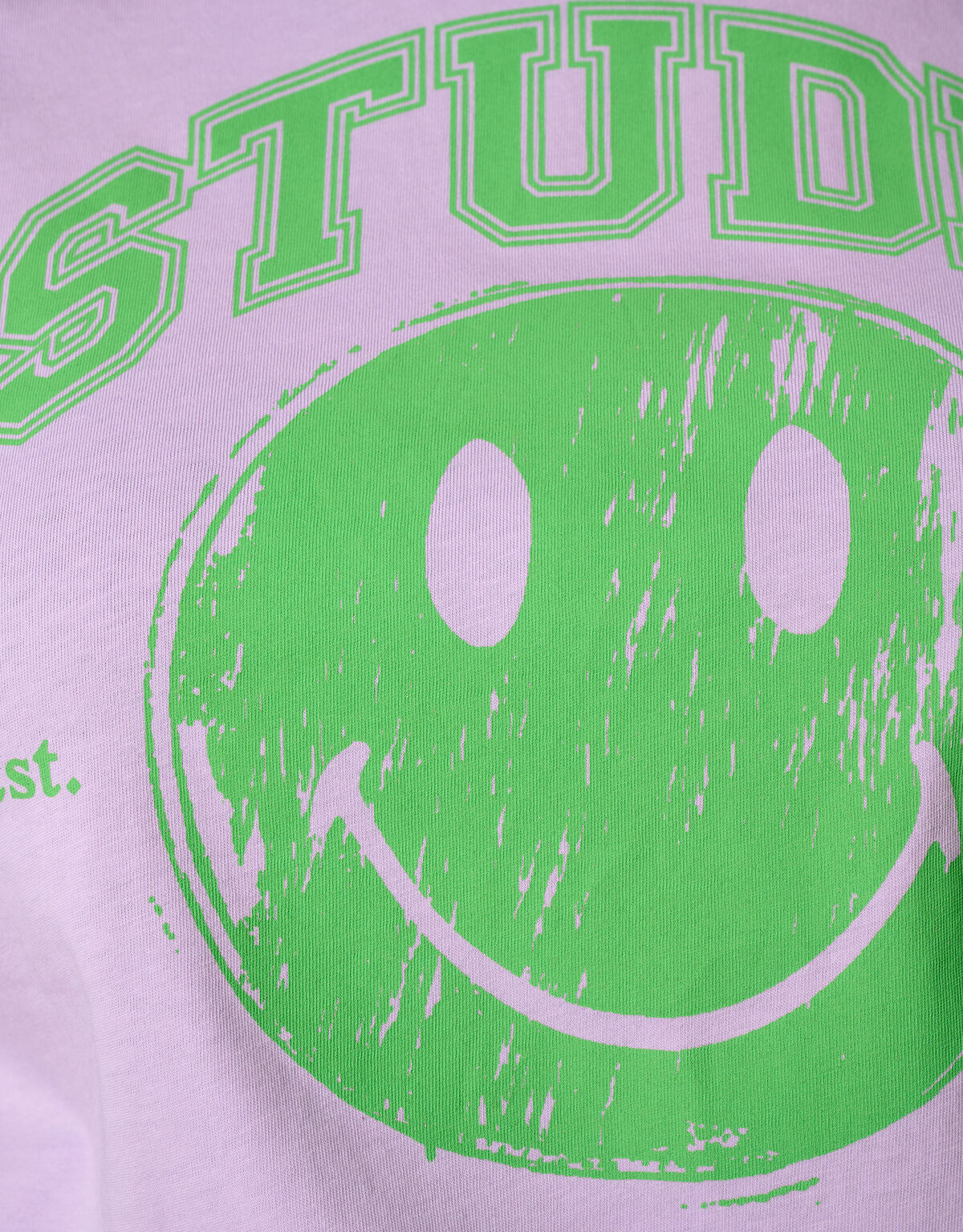 Smiley Artwork T-shirt Lila SHOEBY WOMEN