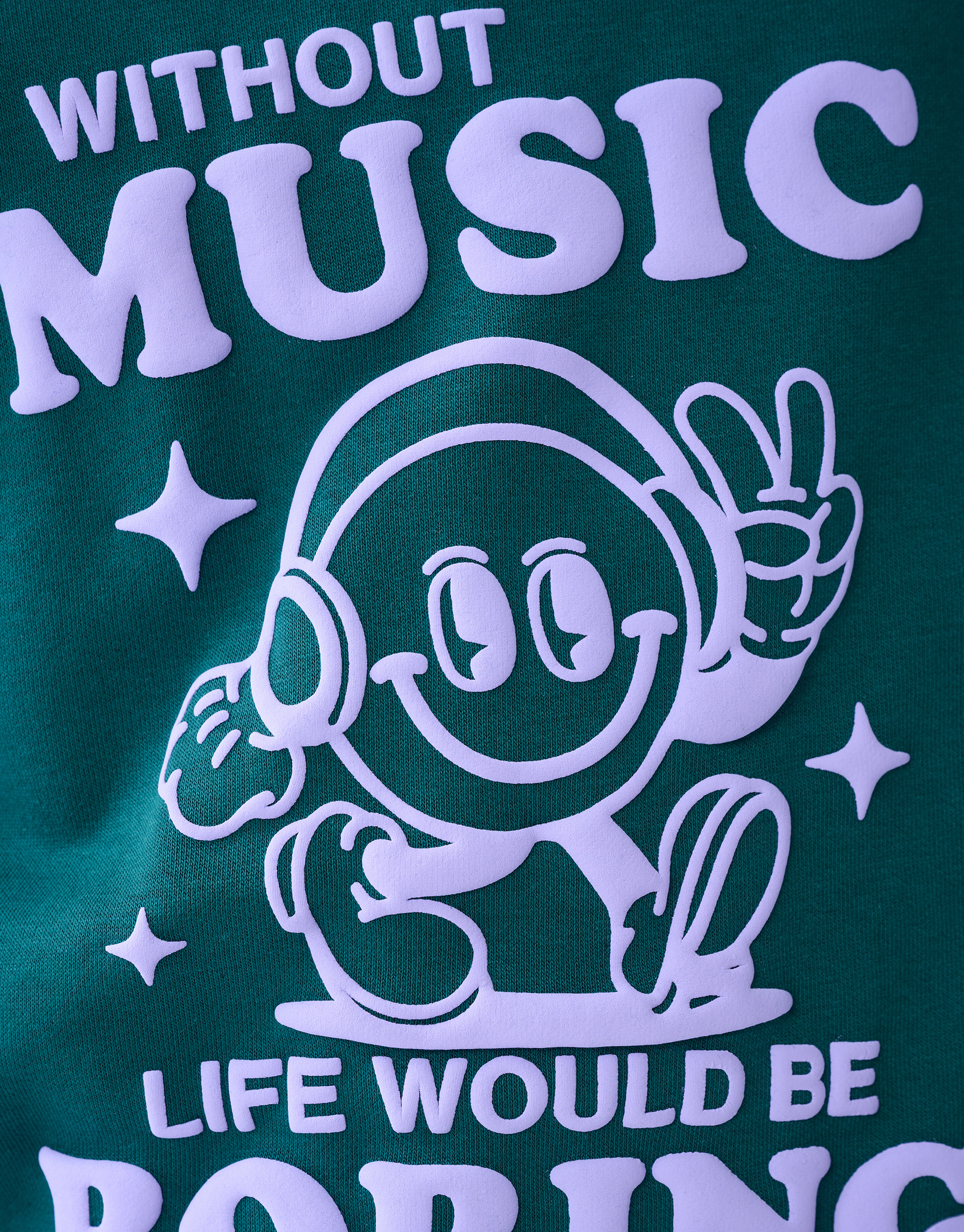 Musik-Pullover Dunkelgrün SHOEBY BOYS